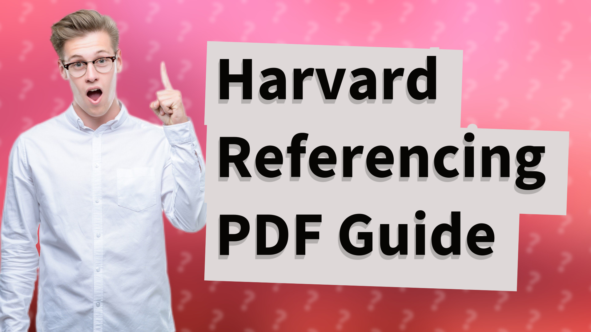 Harvard Referencing PDF Guide