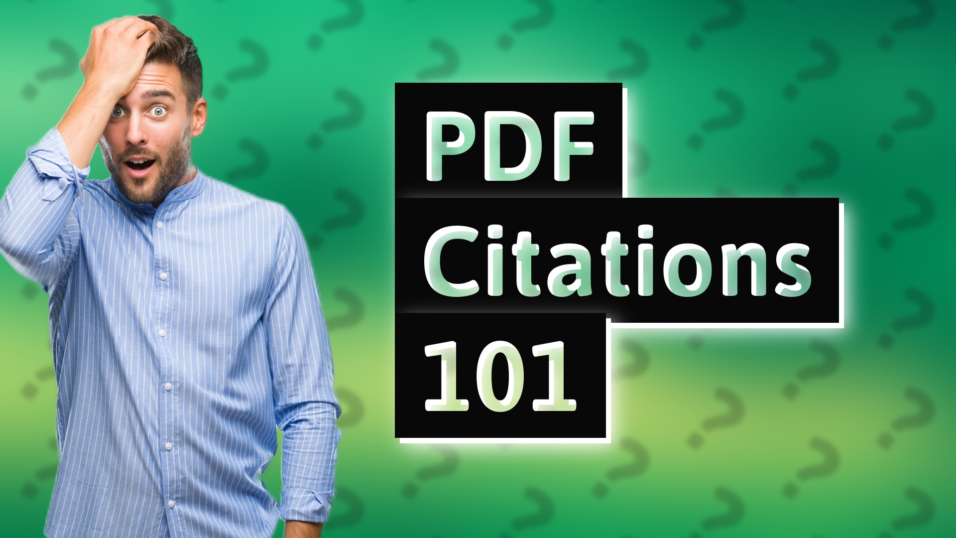 PDF Citations 101