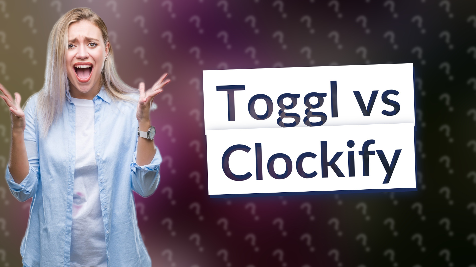Toggl vs Clockify