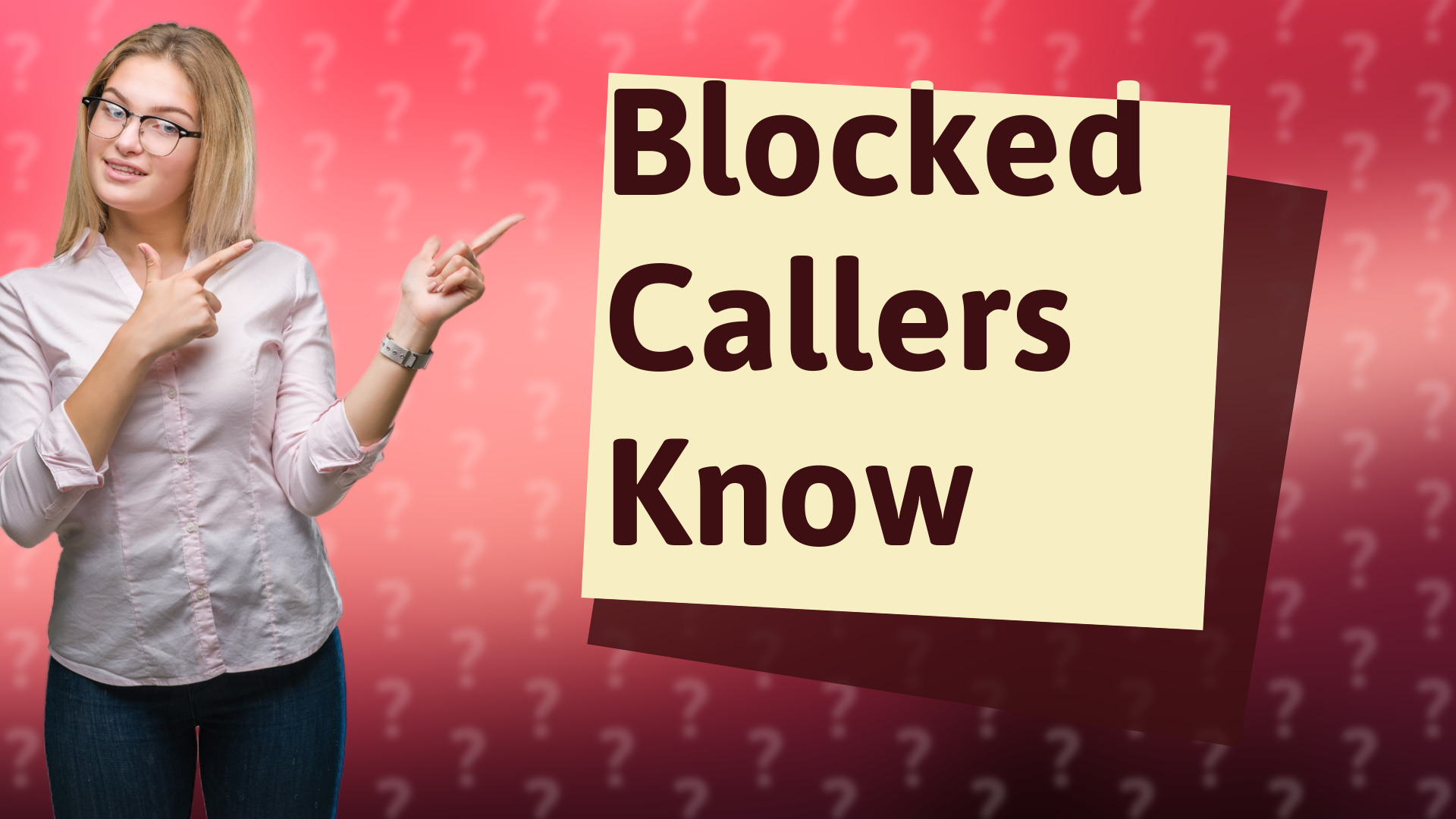 Blocked Callers Know