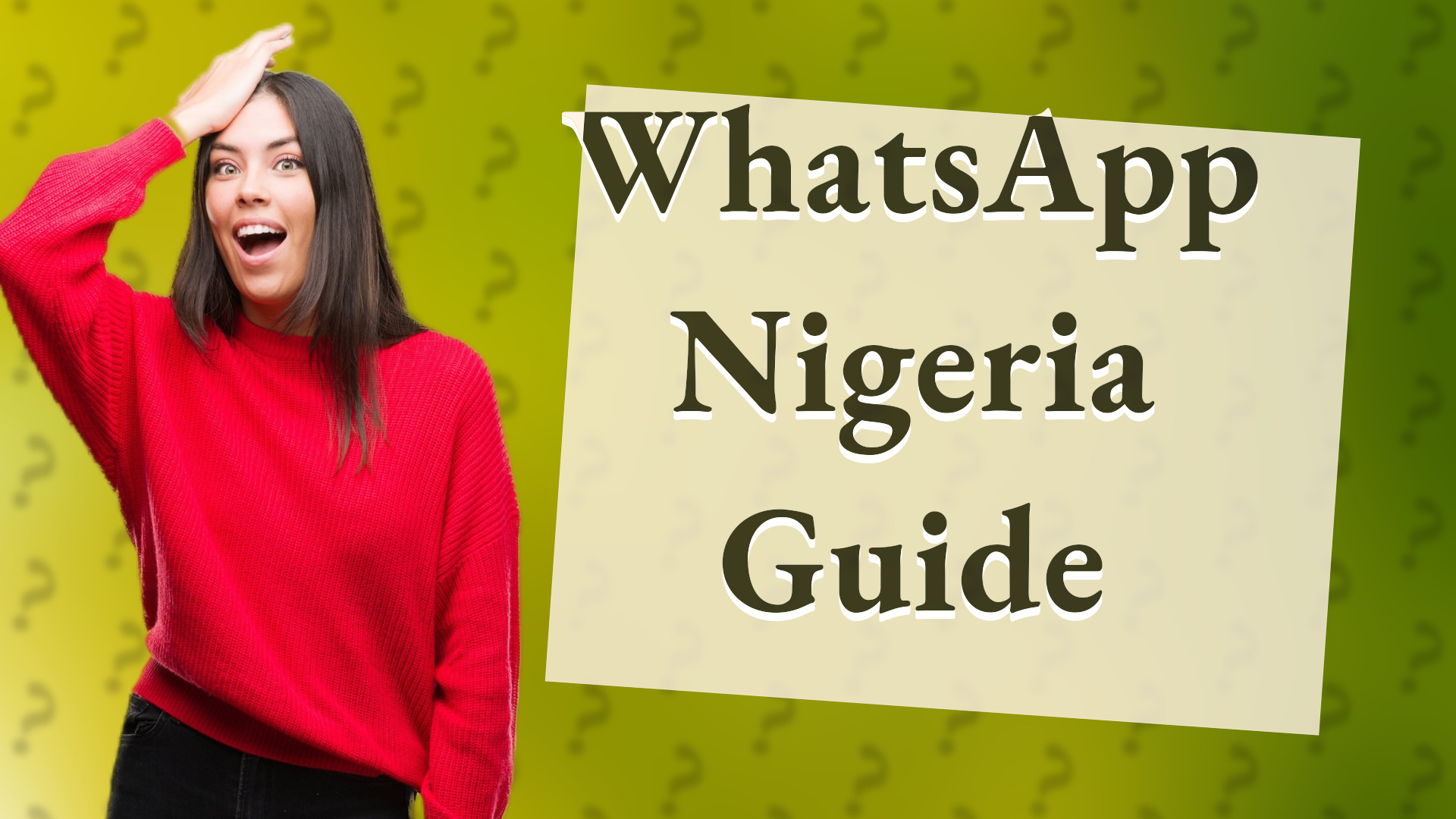 WhatsApp Nigeria Guide