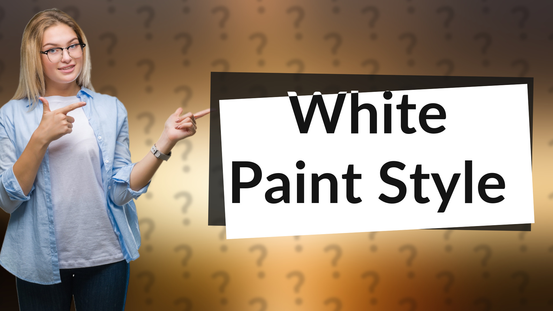 White Paint Style
