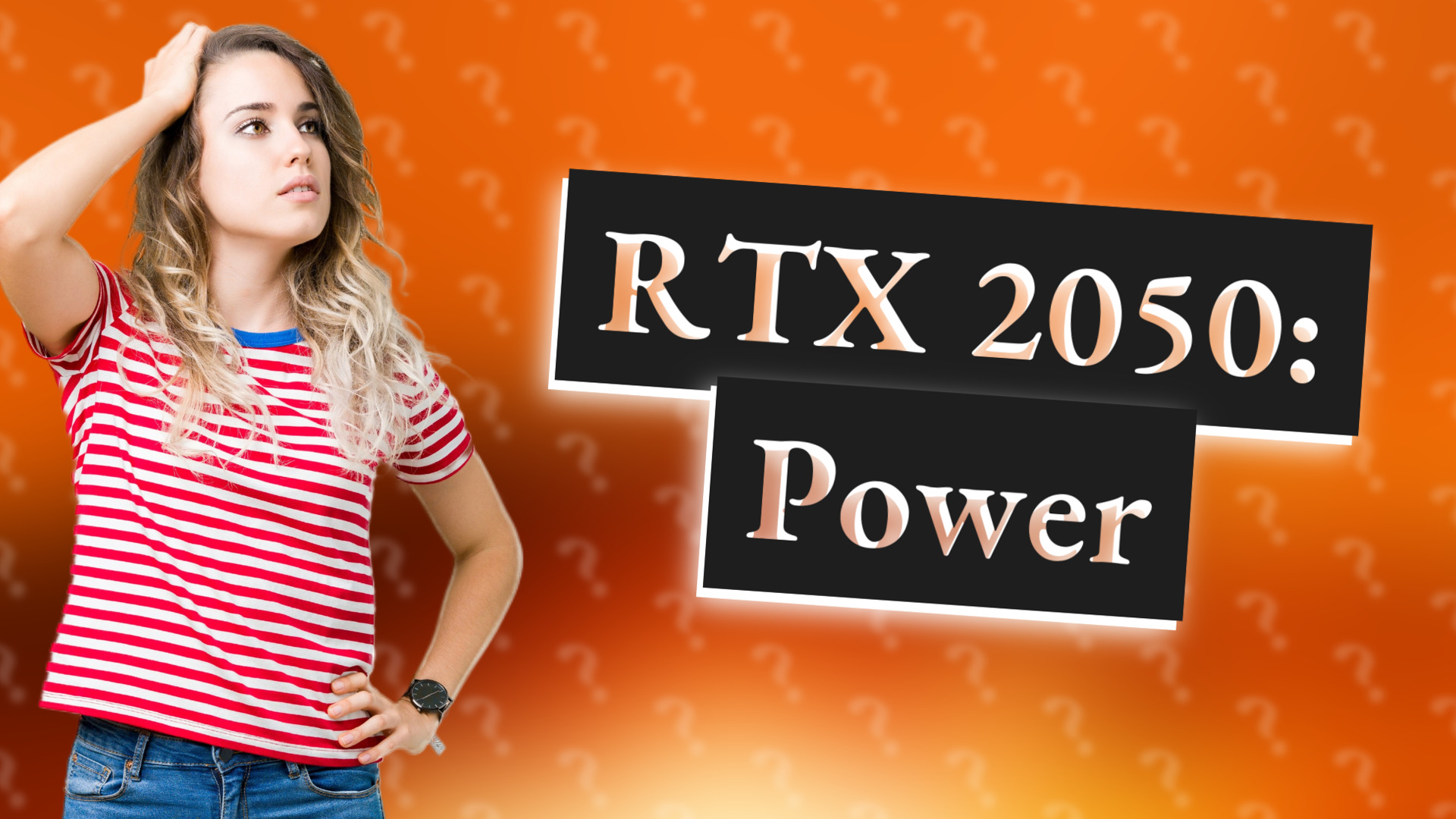 RTX 2050: Power