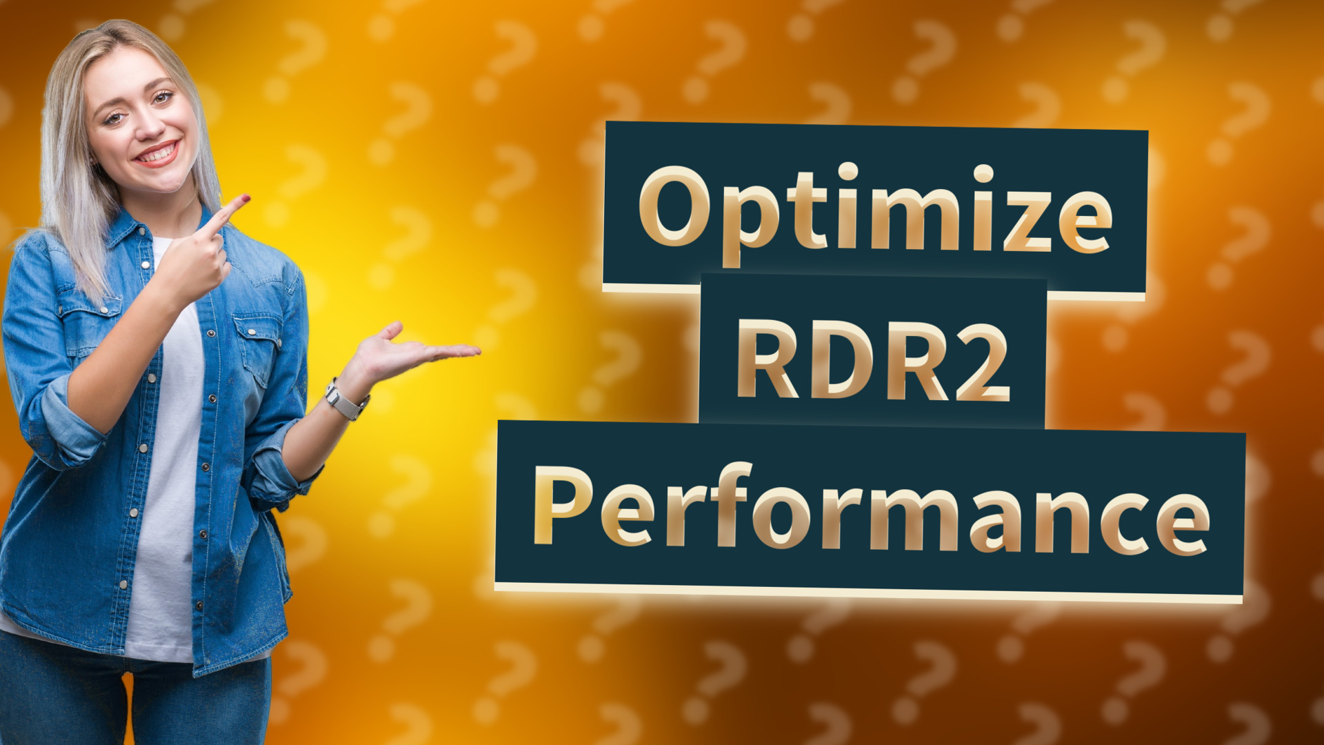 Optimize RDR2 Performance