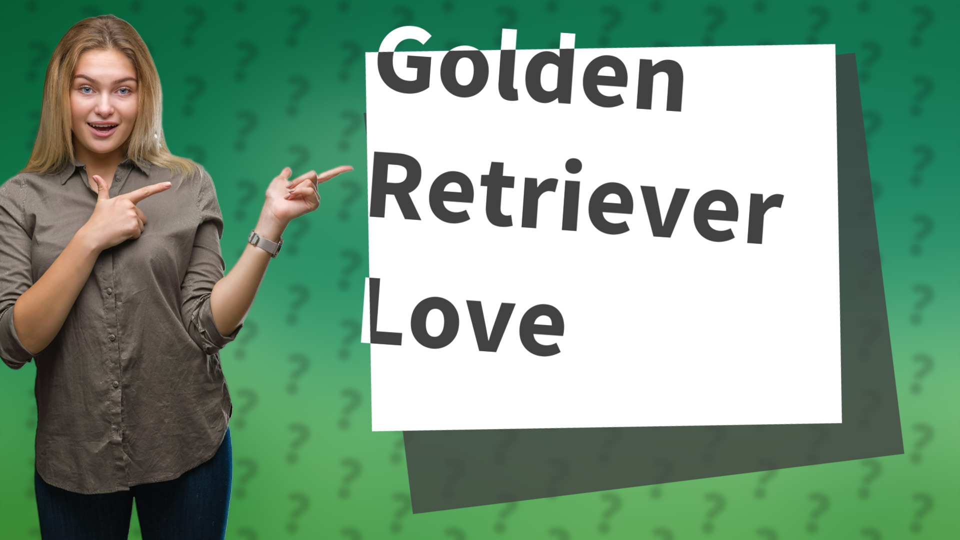 Golden Retriever Love