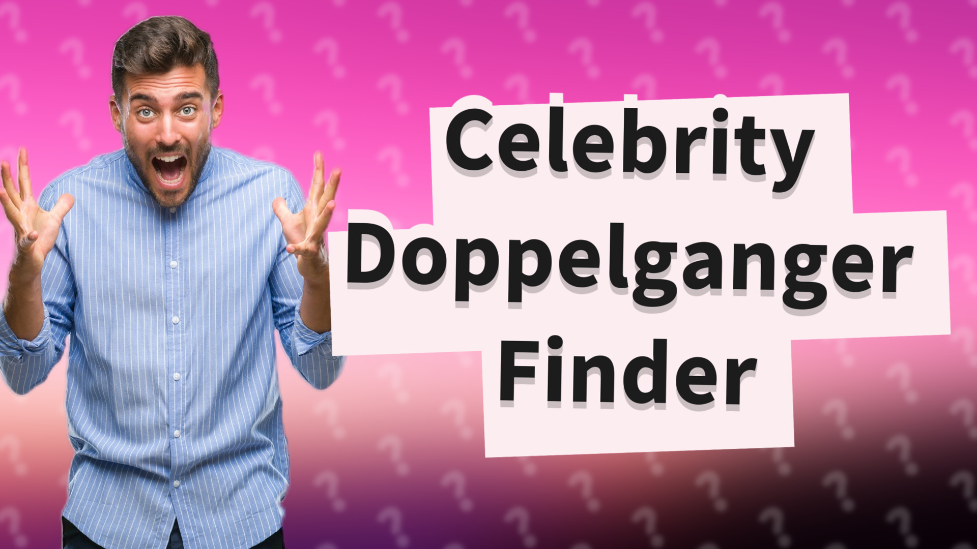 Celebrity Doppelganger Finder