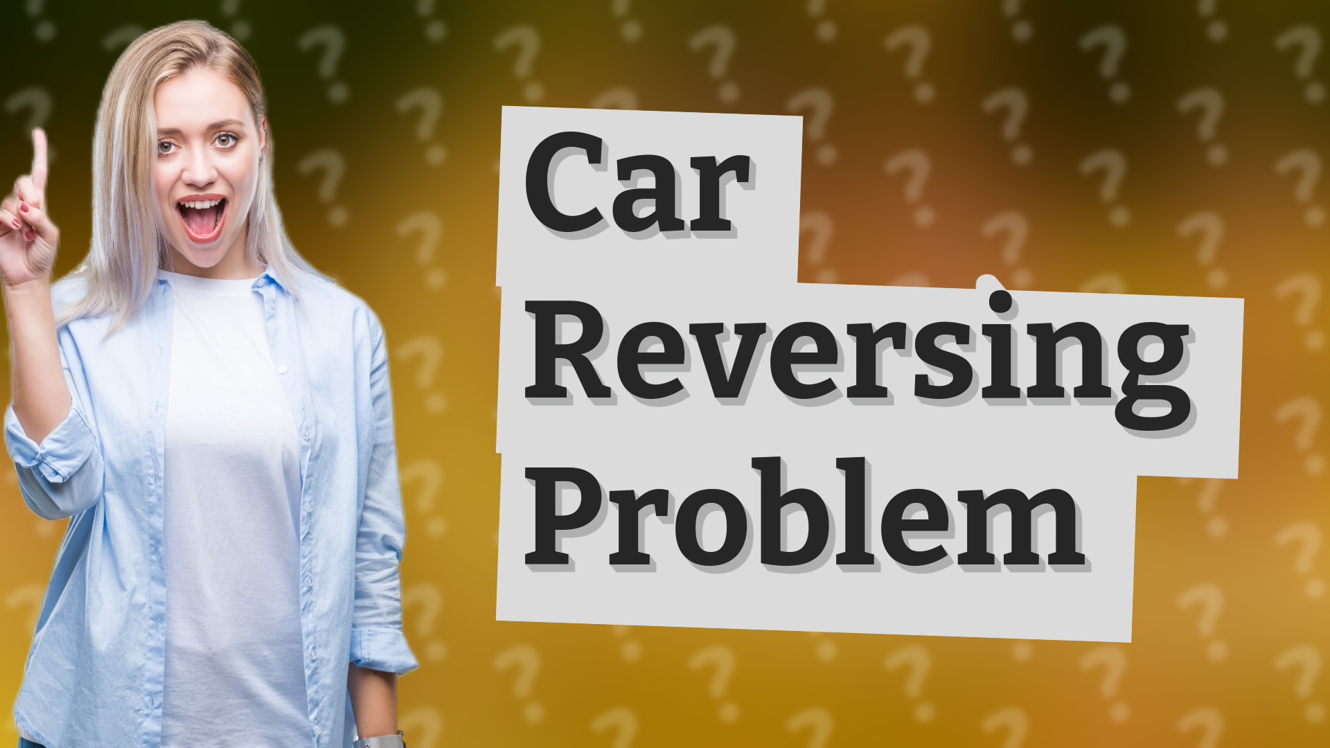 Car Reversing Problem