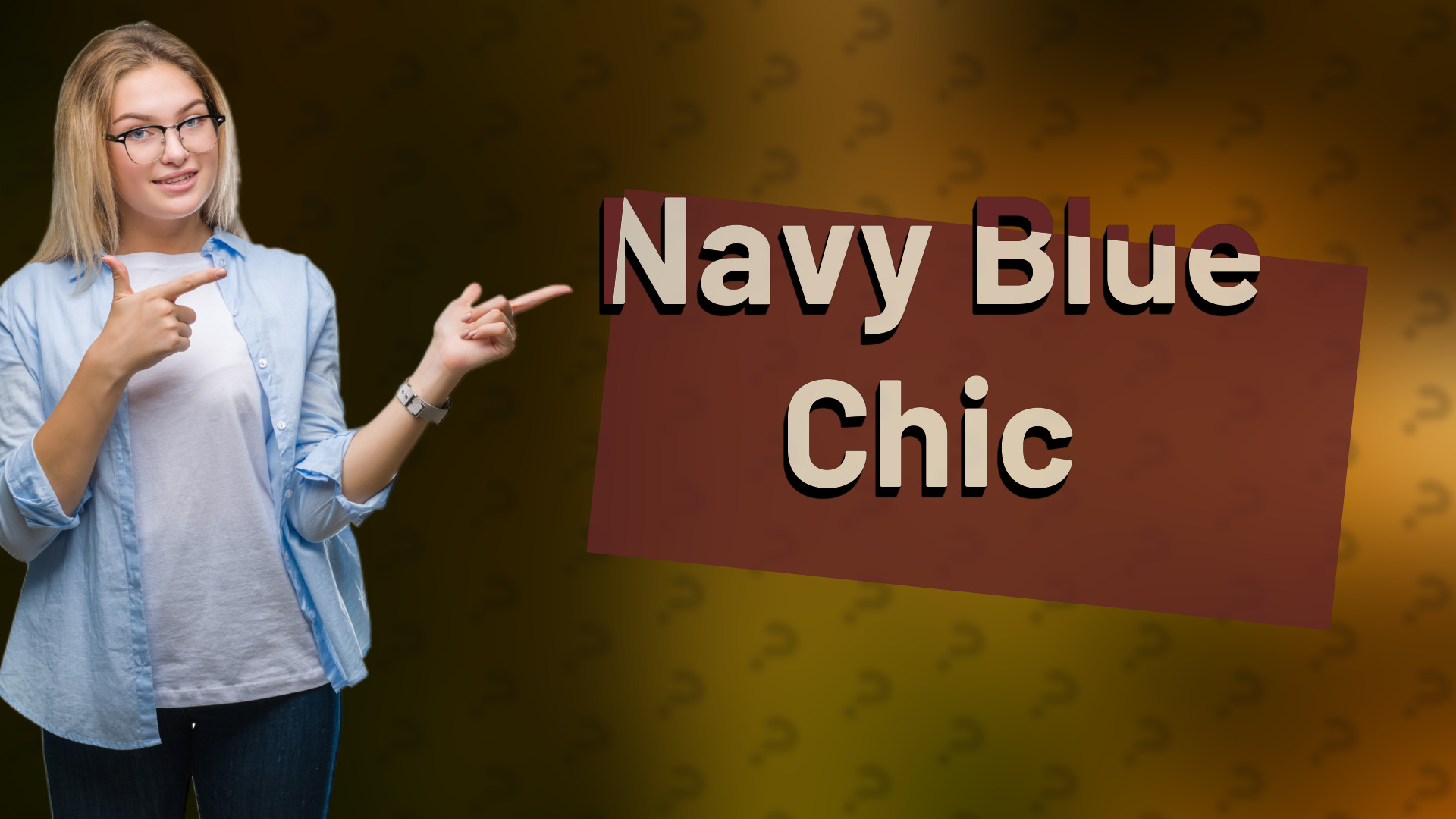 Navy Blue Chic