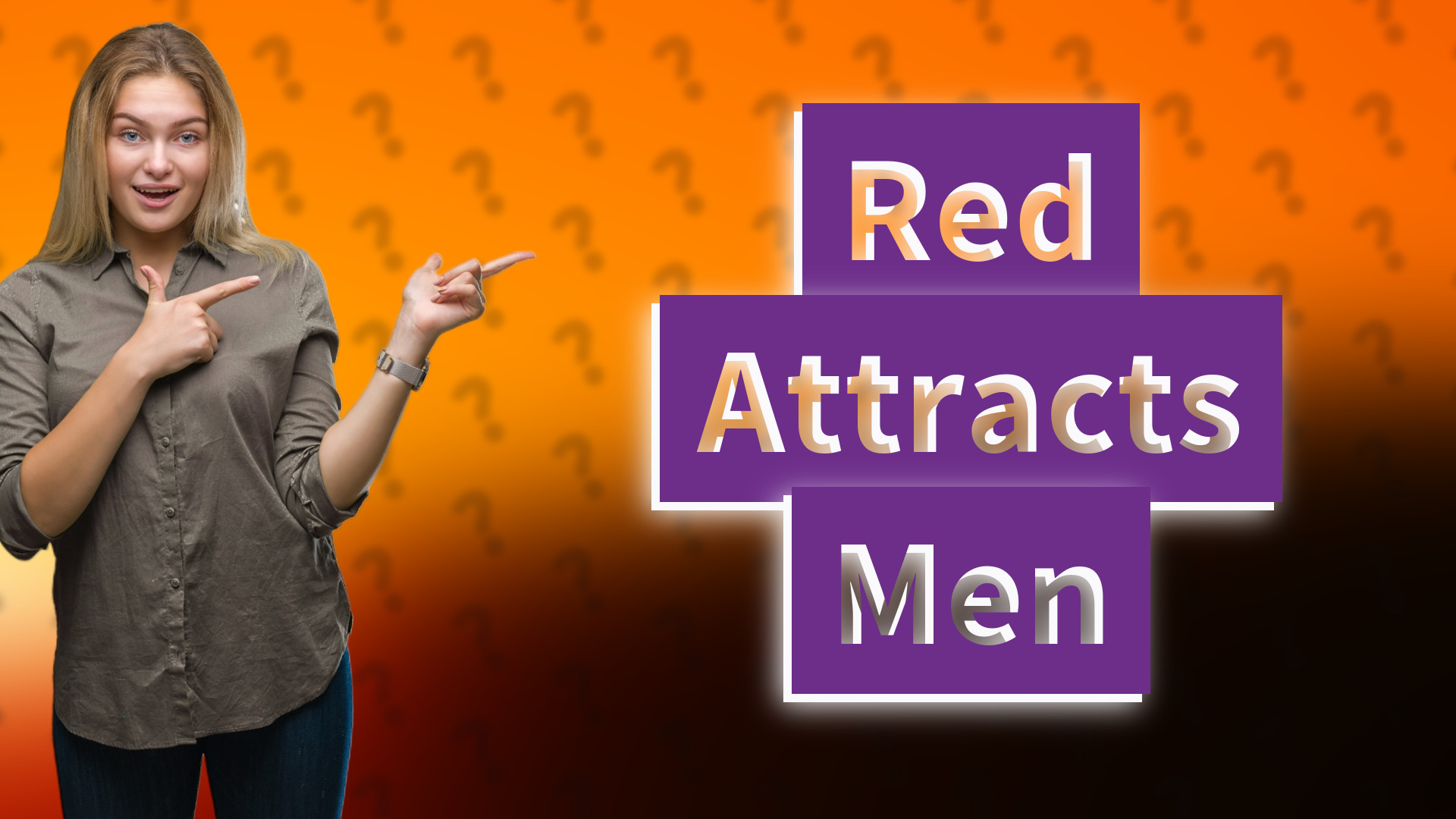 Red Attracts Men