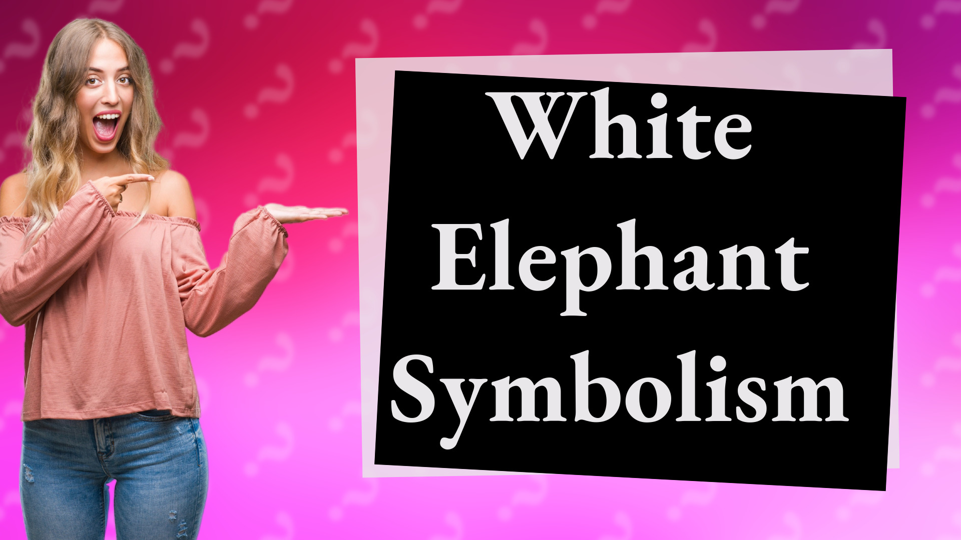 White Elephant Symbolism