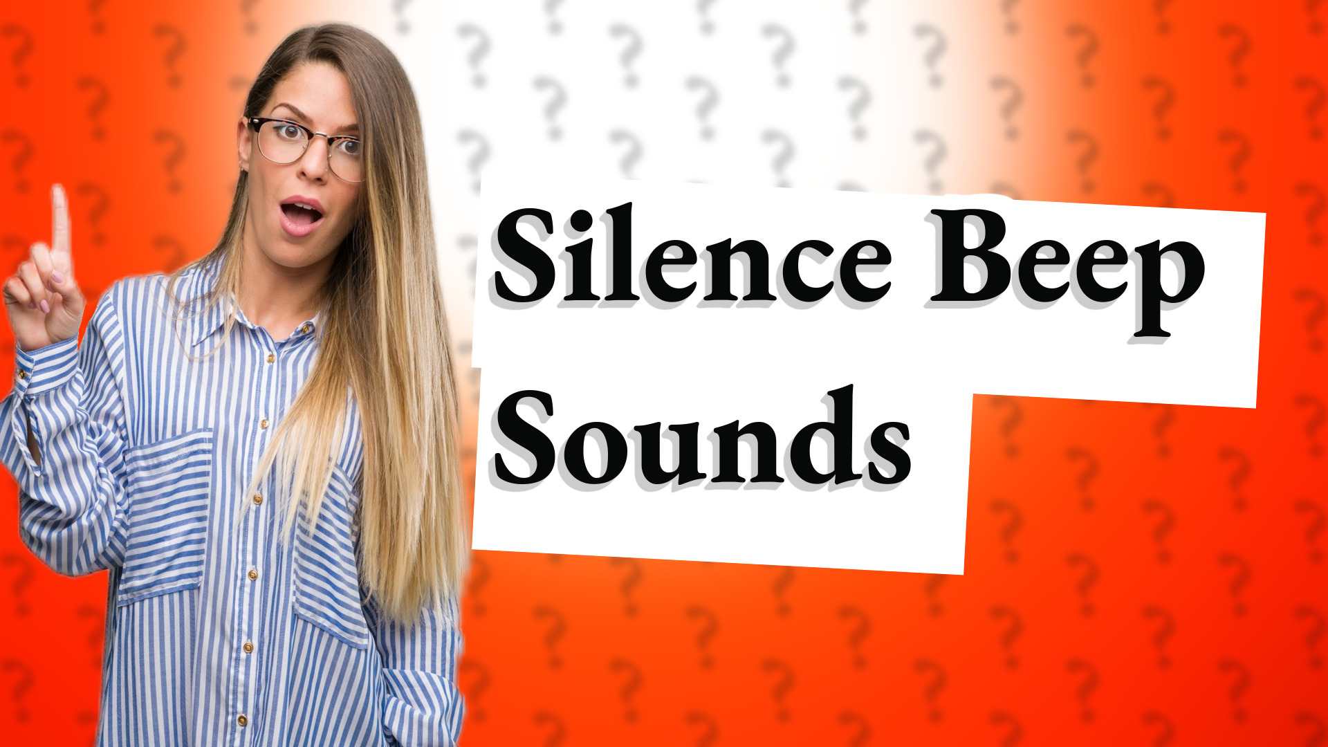 Silence Beep Sounds