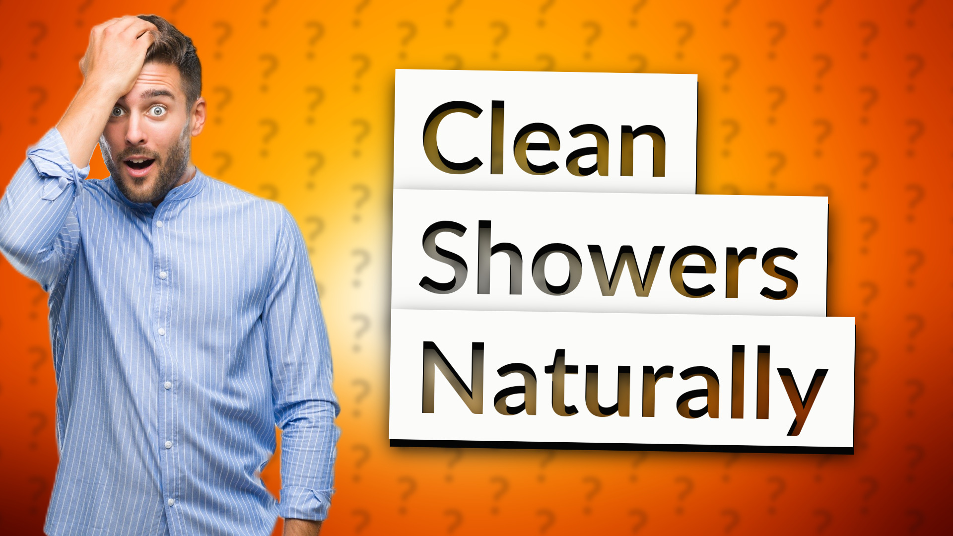 Clean Showers Naturally