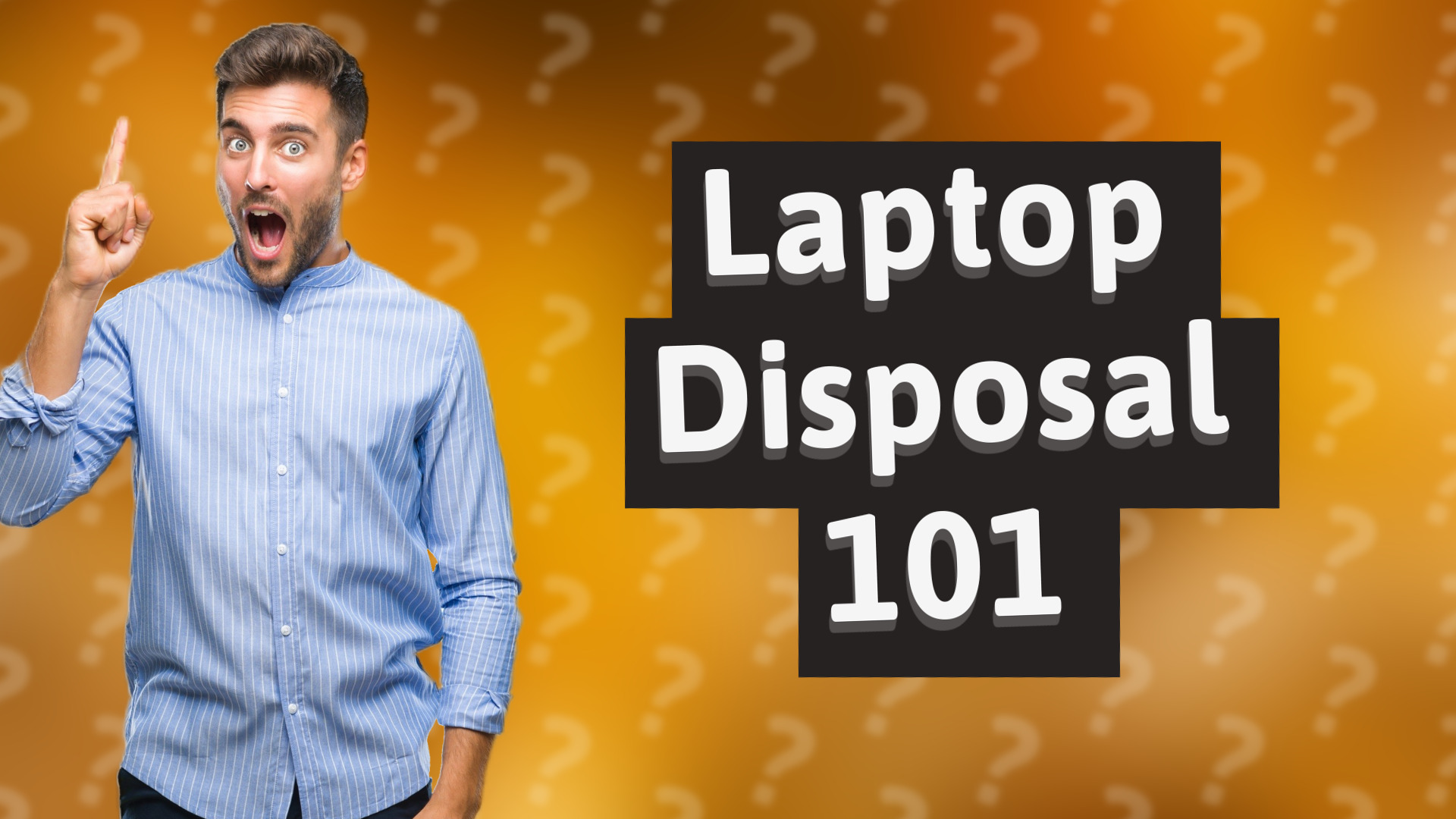Laptop Disposal 101