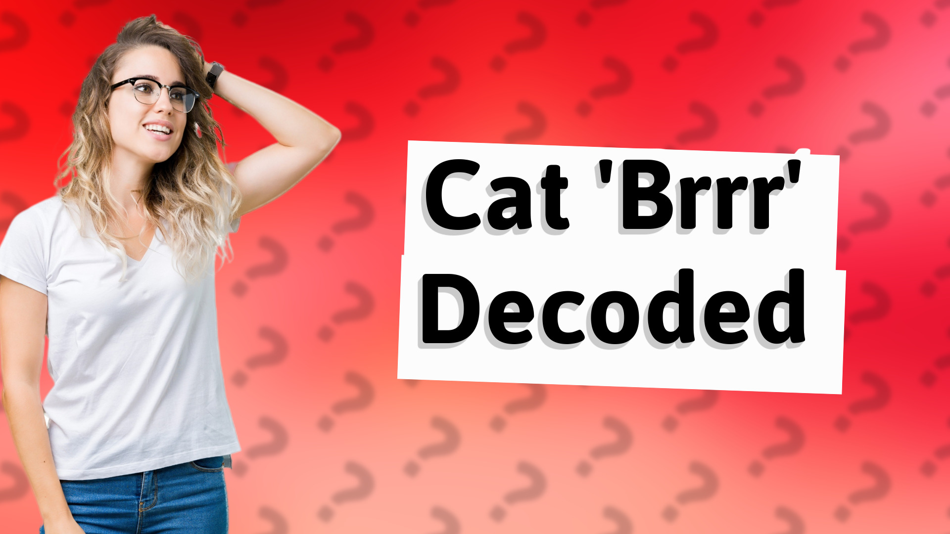 Cat 'Brrr' Decoded