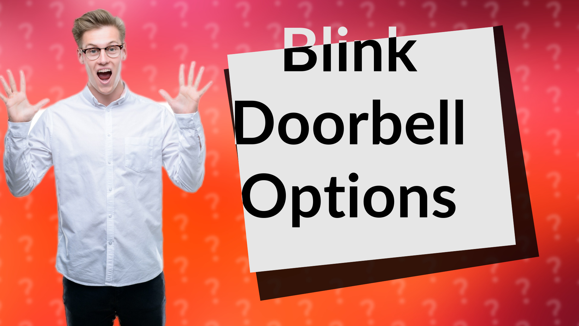 Blink Doorbell Options