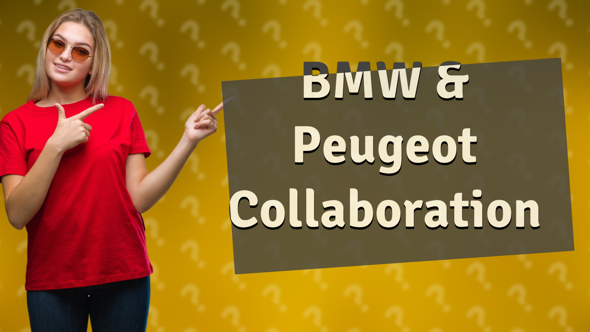 BMW & Peugeot Collaboration