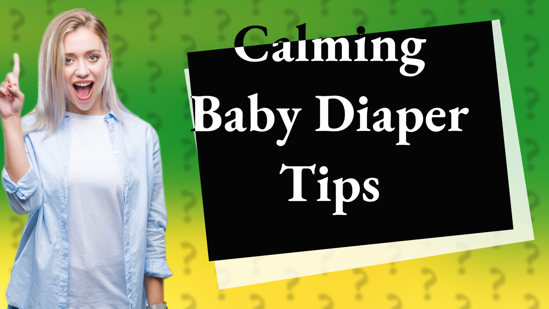 Calming Baby Diaper Tips