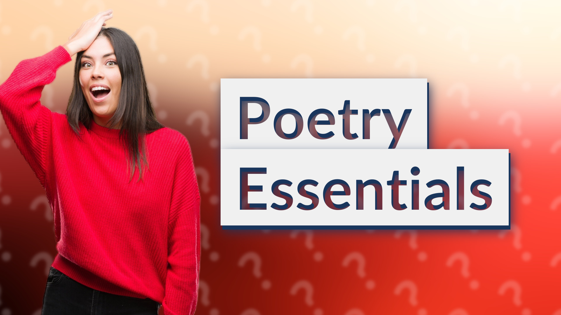 Poetry Essentials