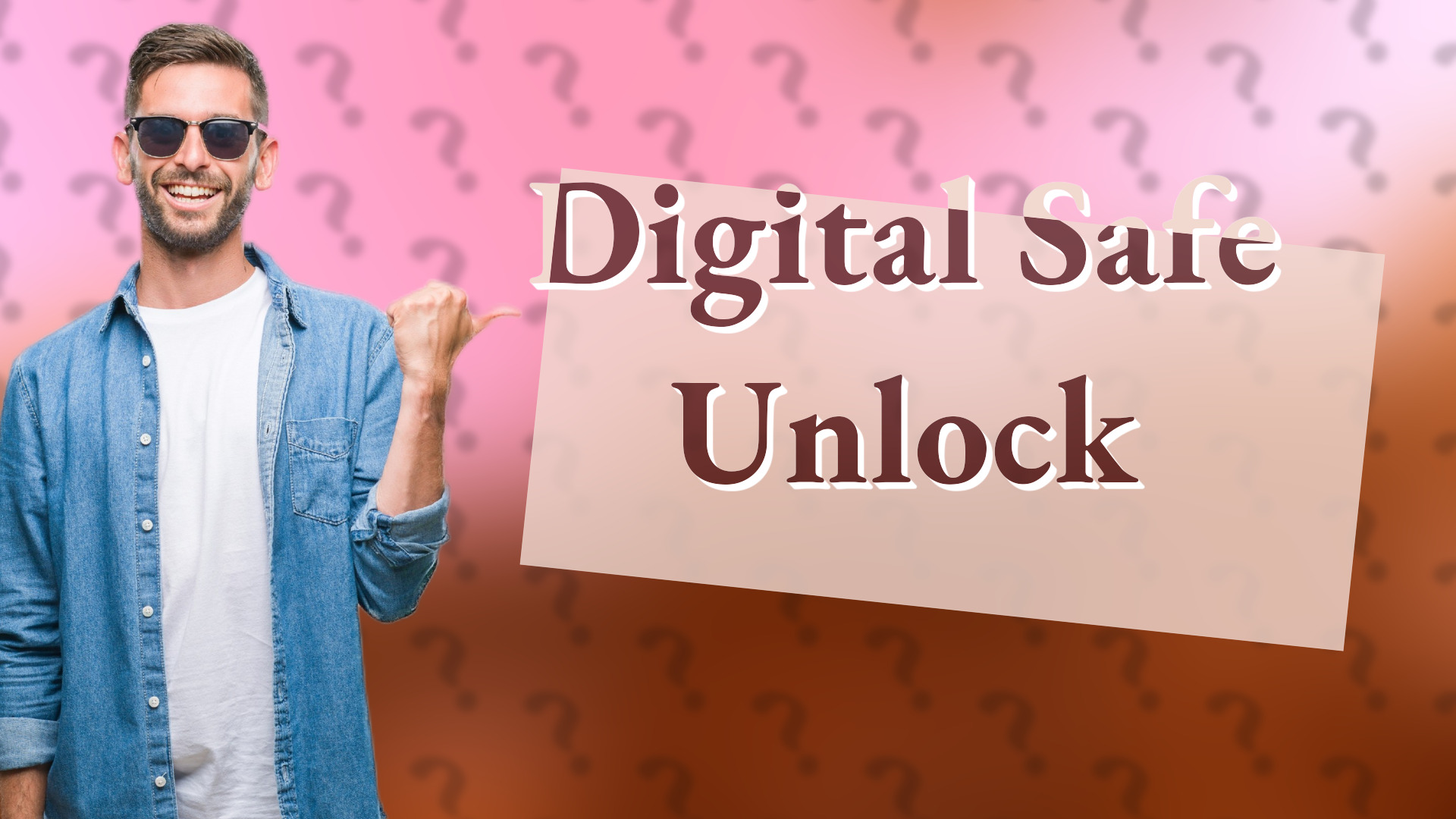 Digital Safe Unlock