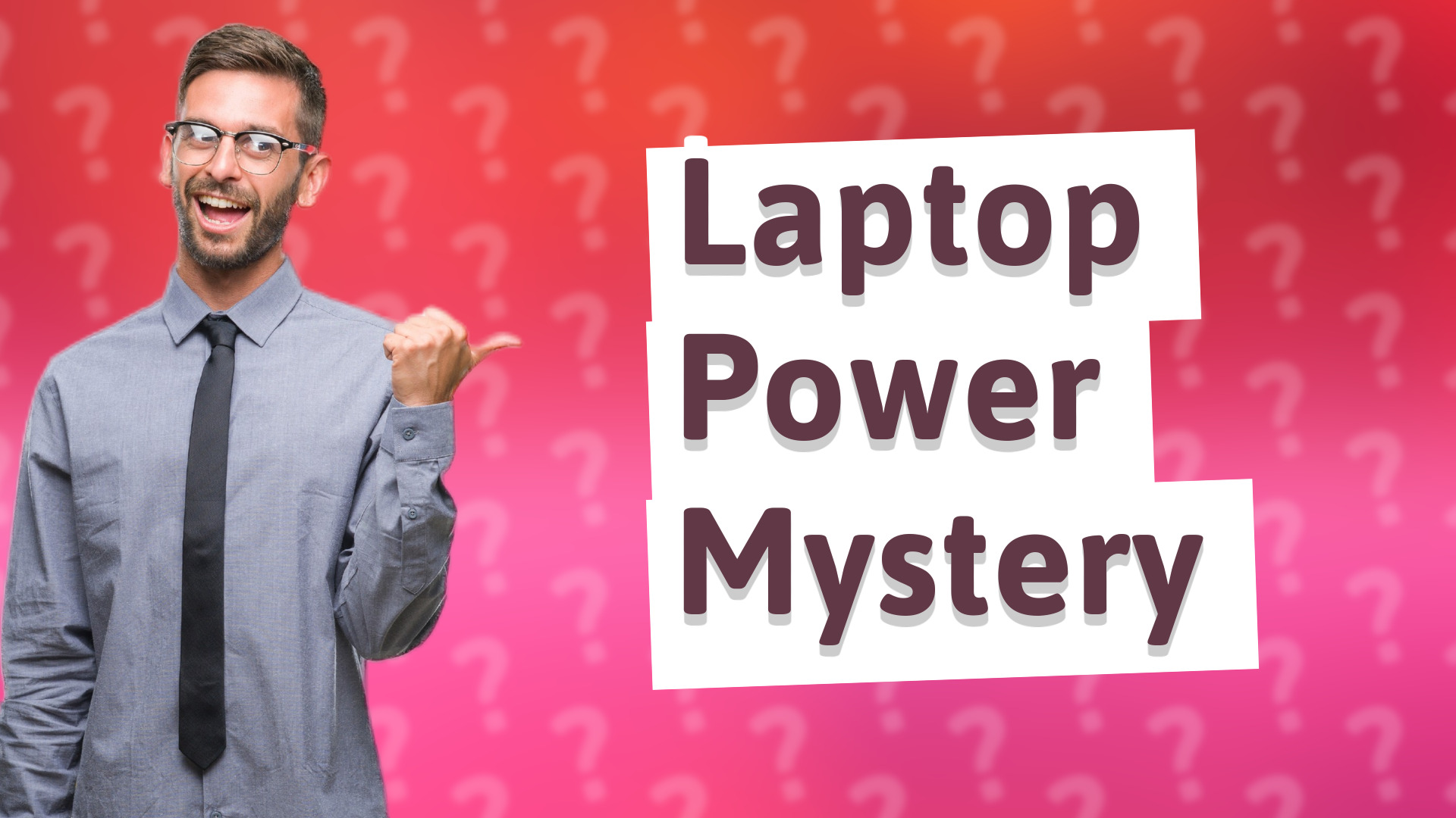 Laptop Power Mystery
