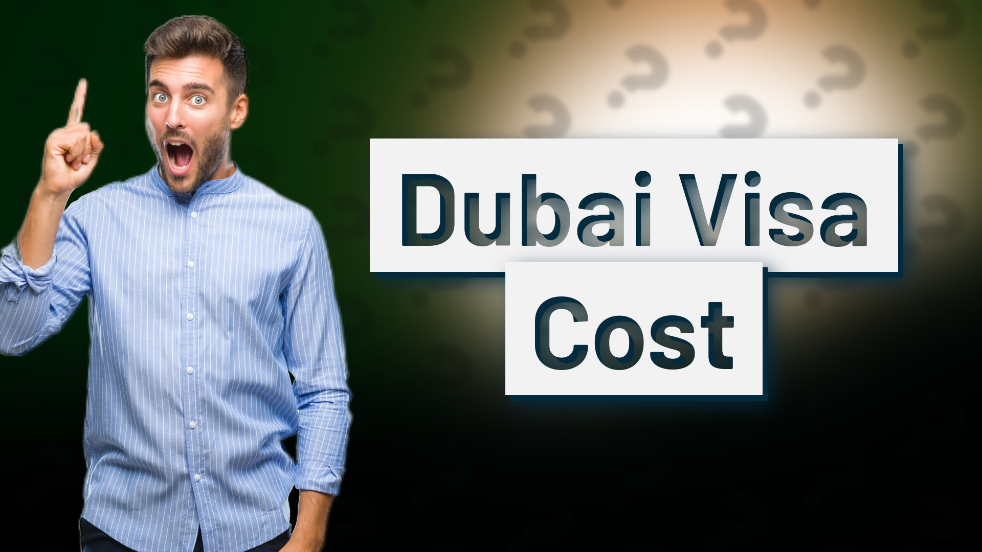 Dubai Visa Cost