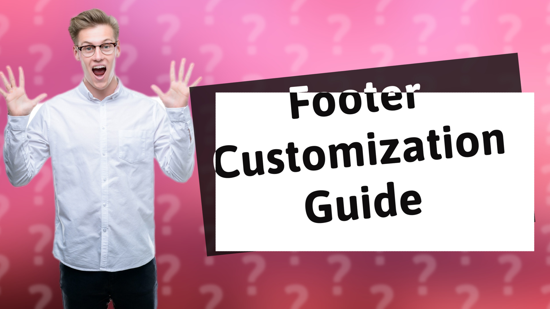Footer Customization Guide