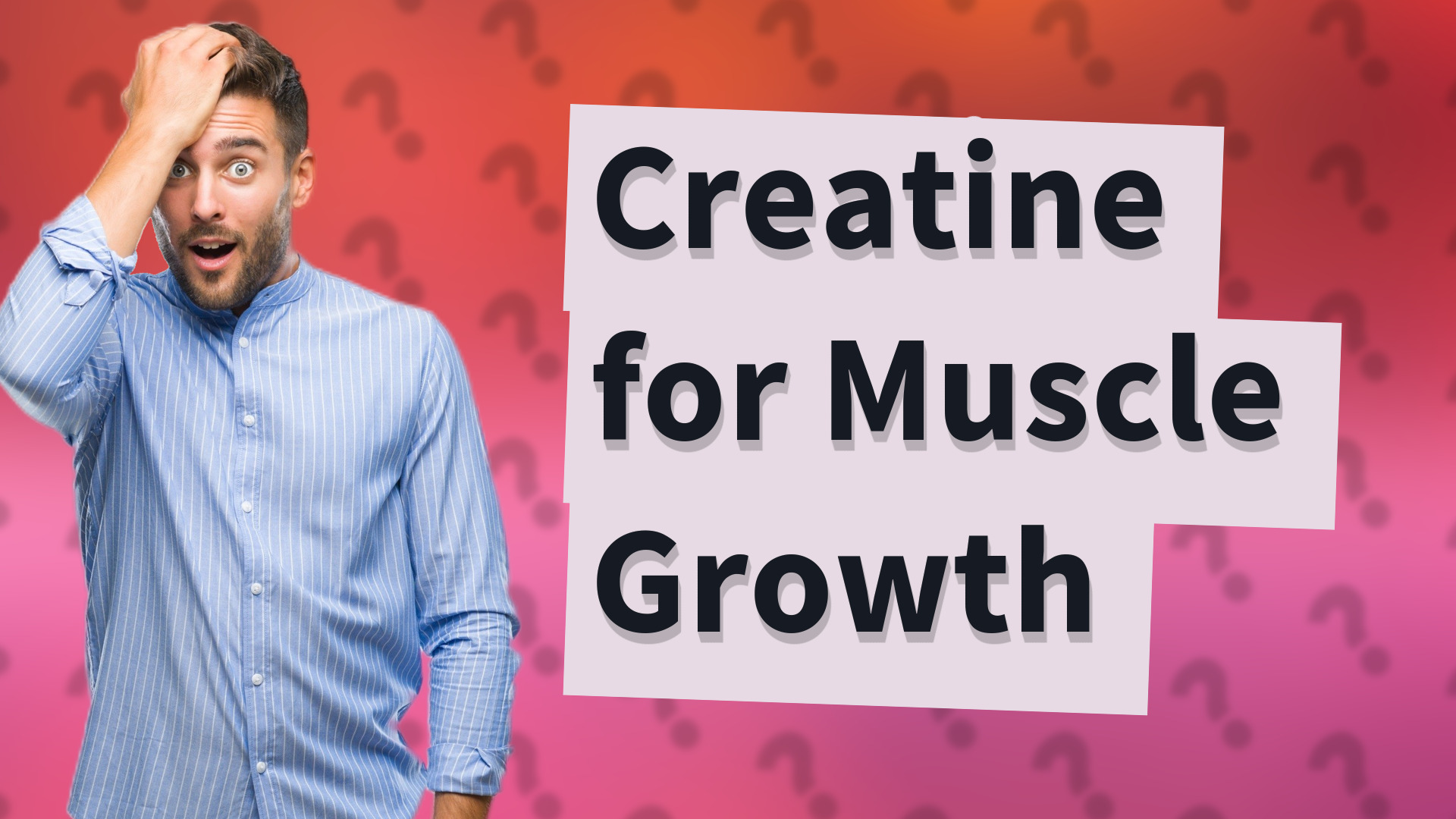 Creatine for Muscle Growth