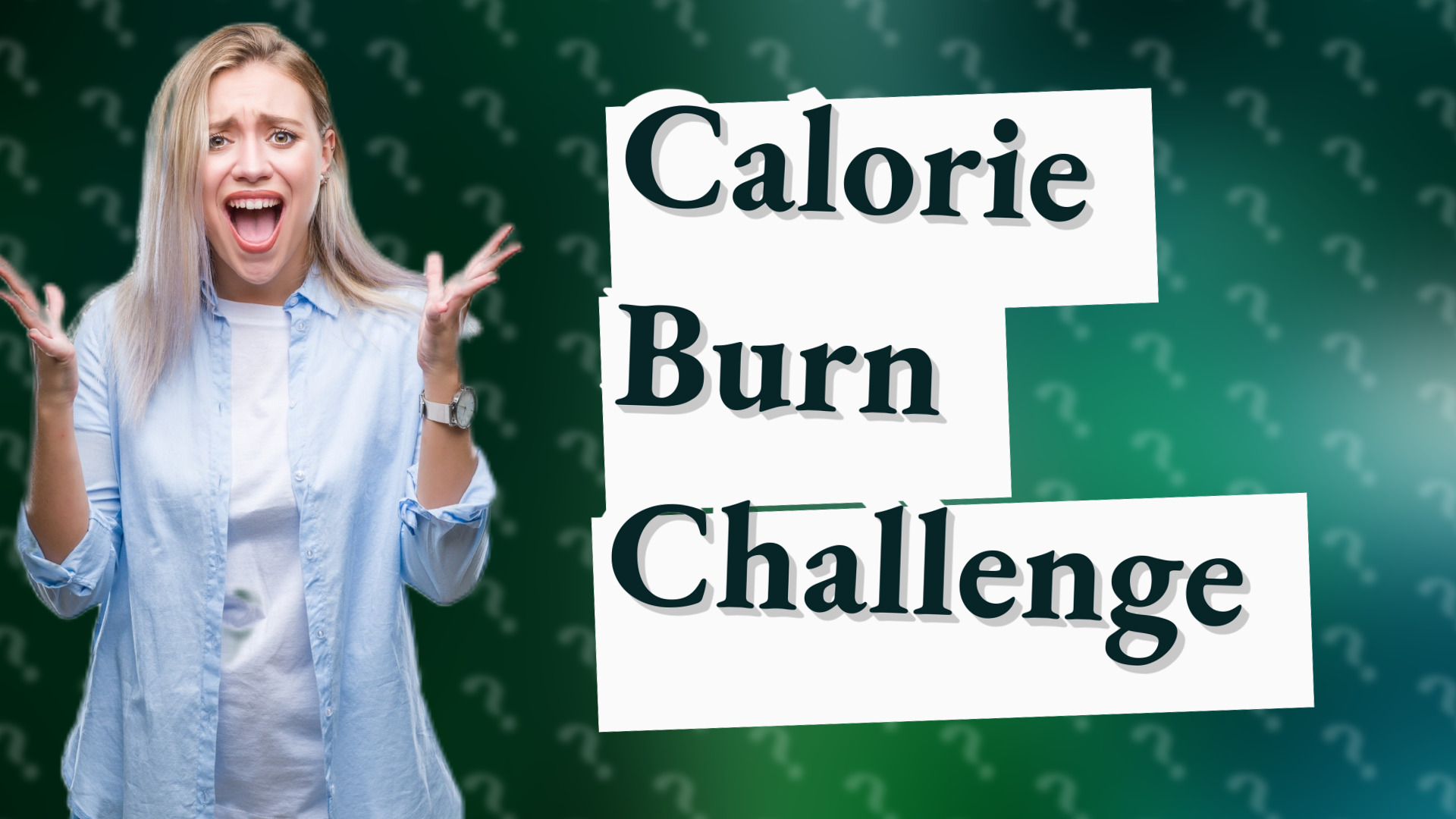 Calorie Burn Challenge