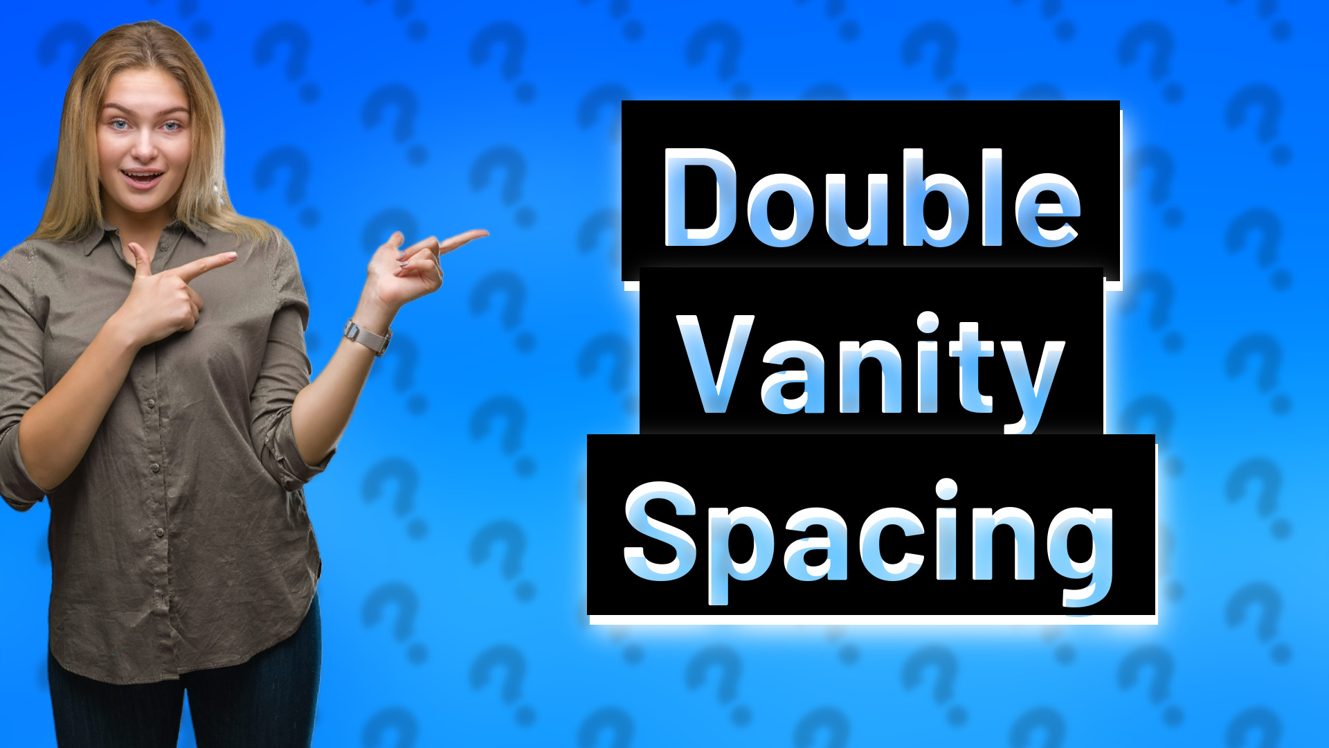 Double Vanity Spacing