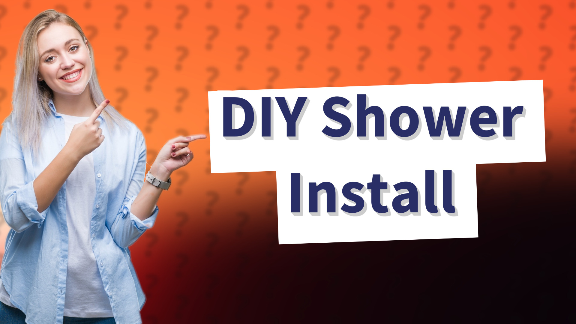 DIY Shower Install