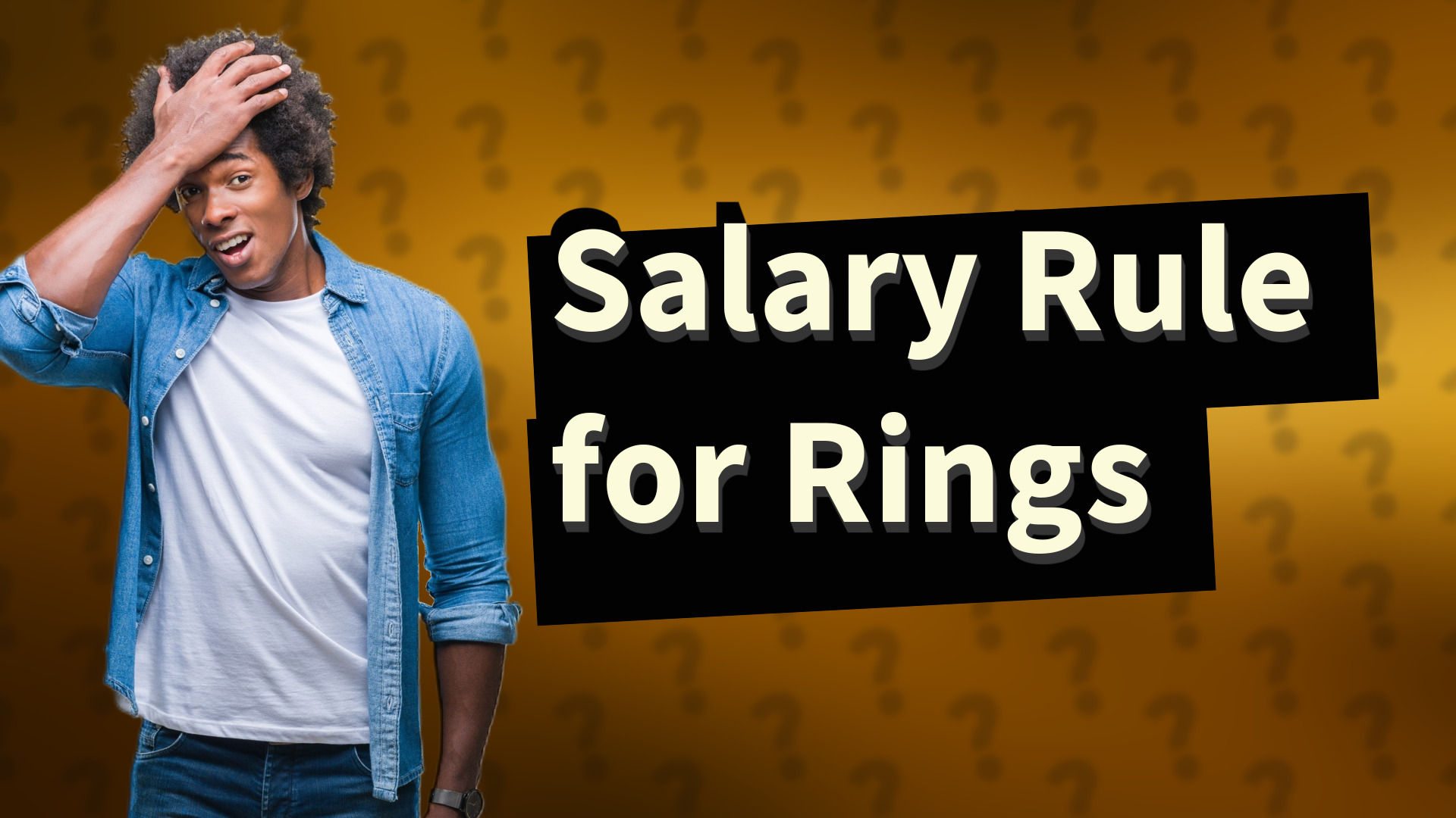 Salary Rule for Rings