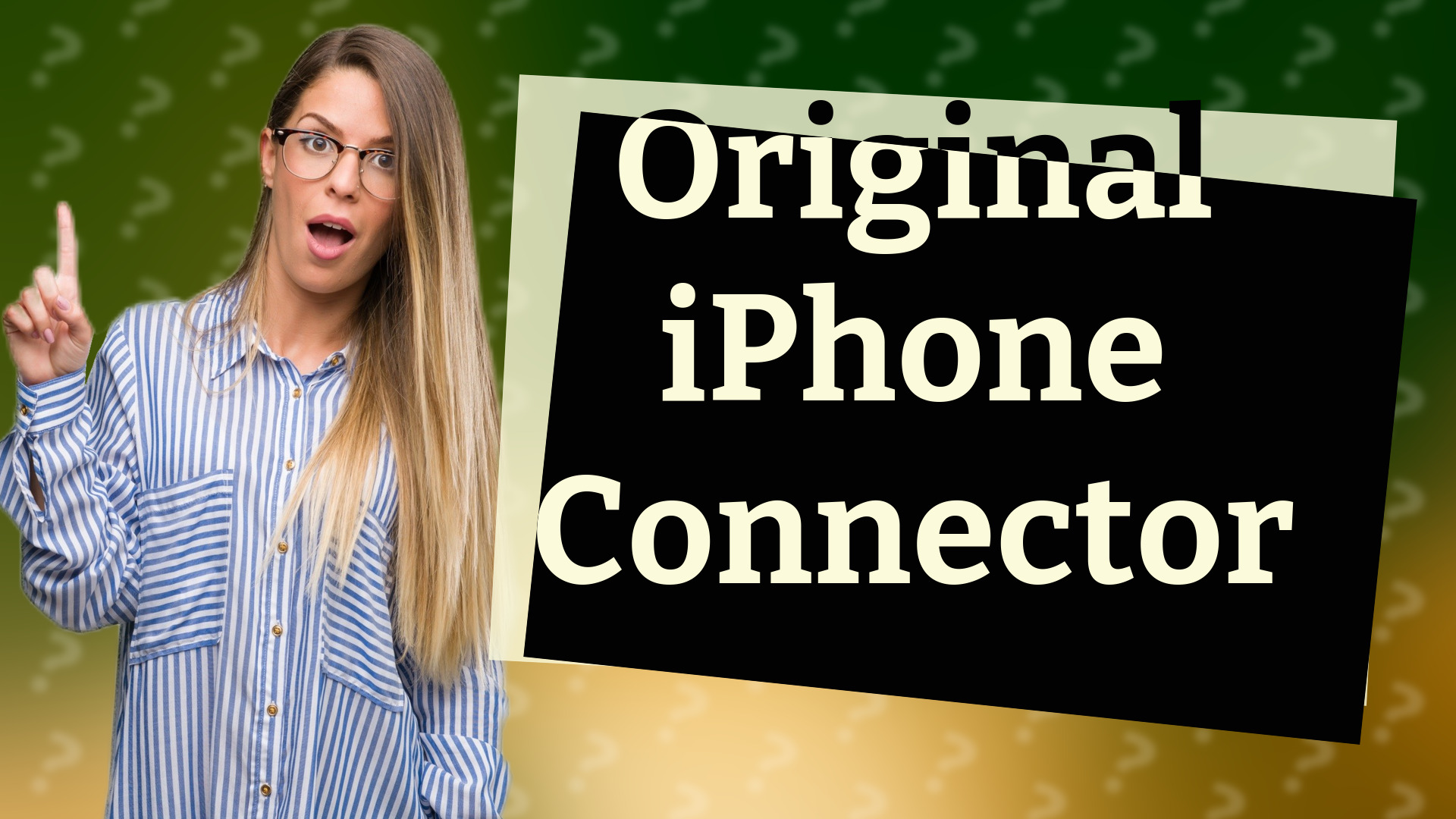 Original iPhone Connector
