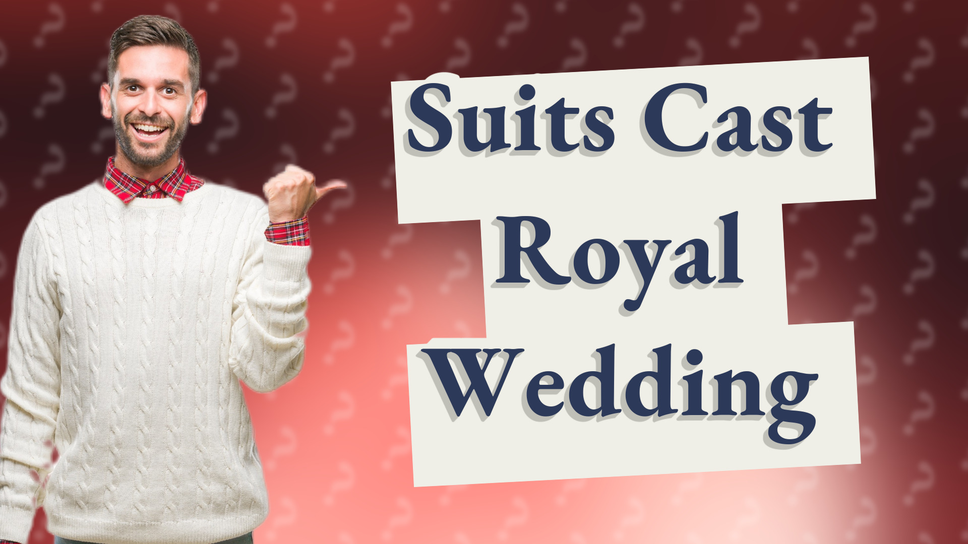 Suits Cast Royal Wedding