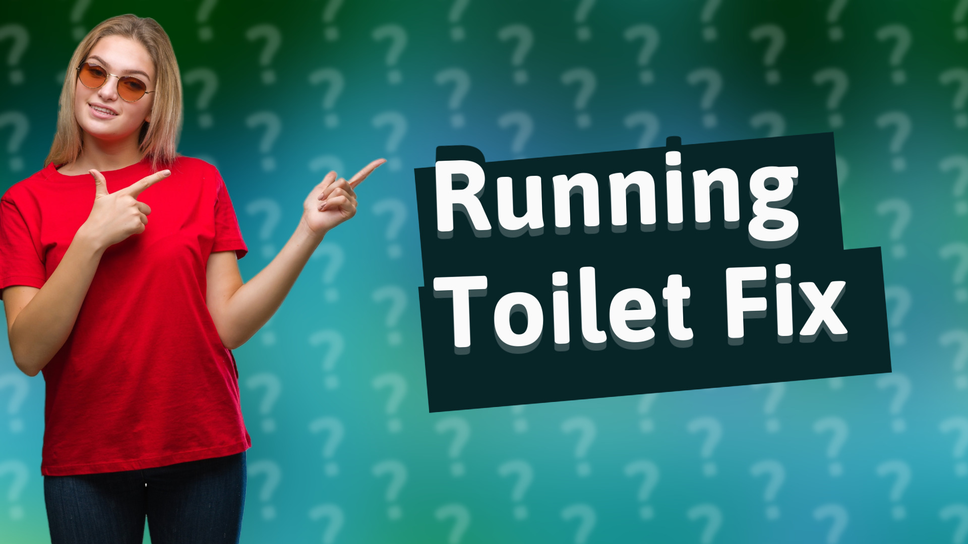 Running Toilet Fix