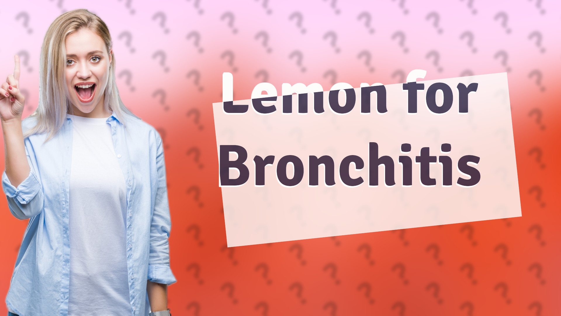Lemon for Bronchitis