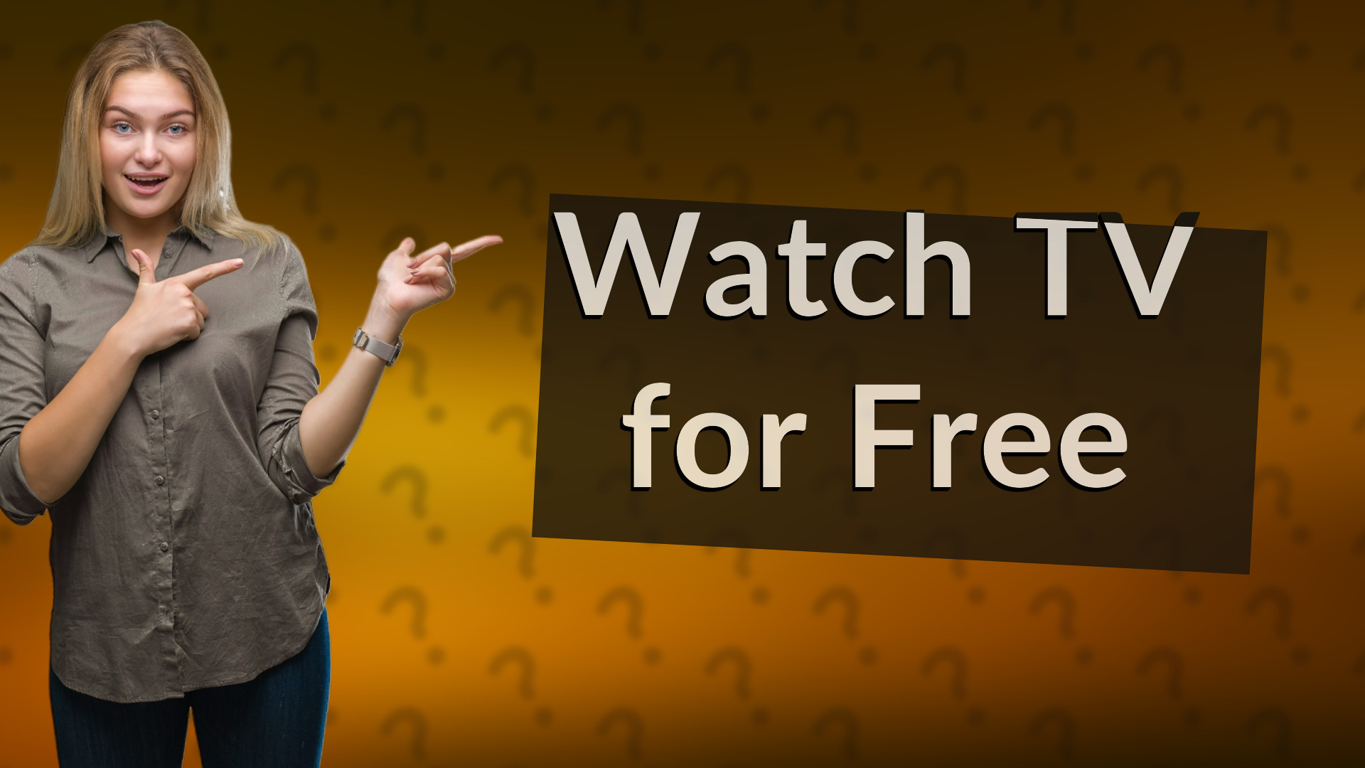 Watch TV for Free
