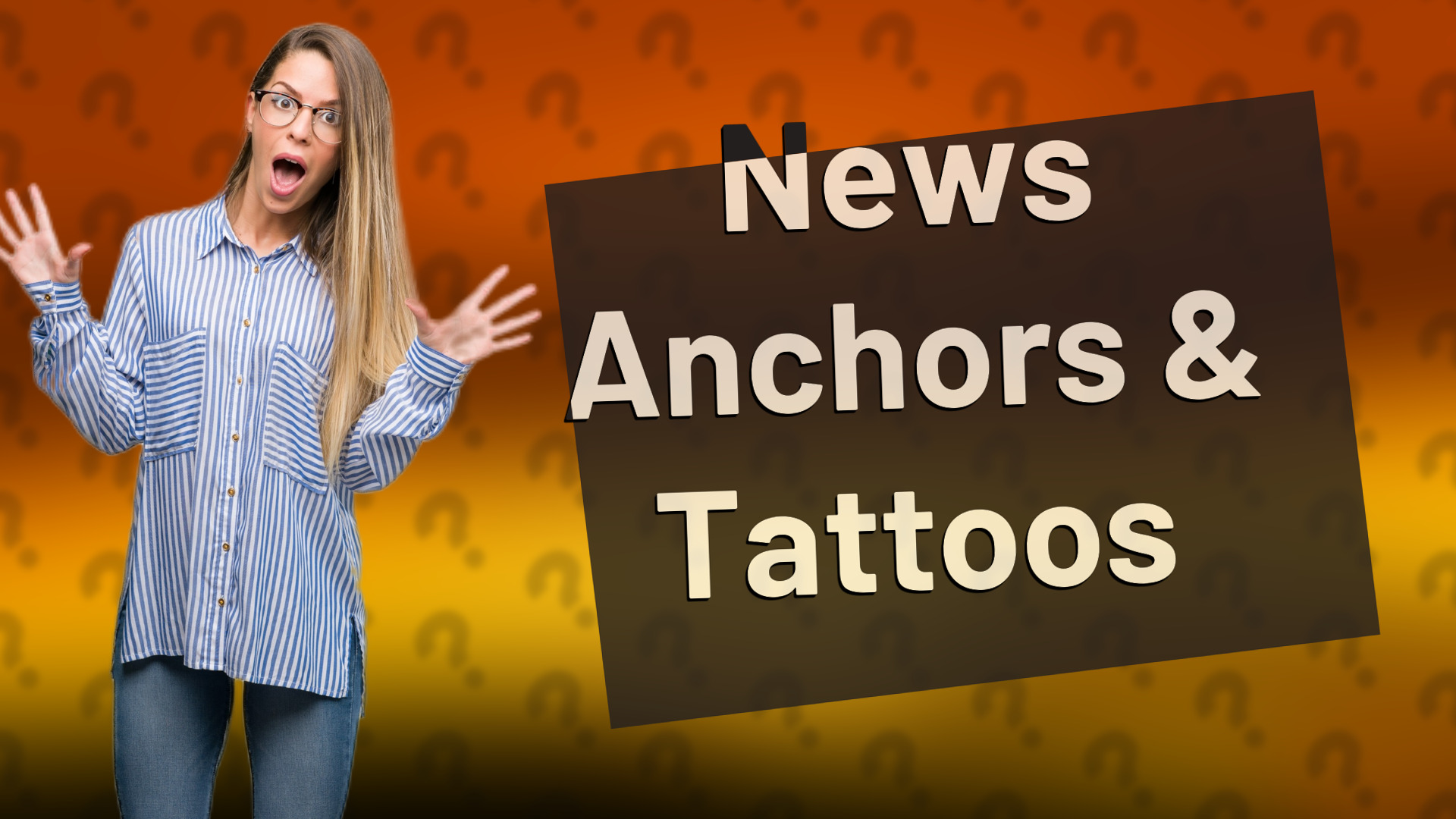 News Anchors & Tattoos
