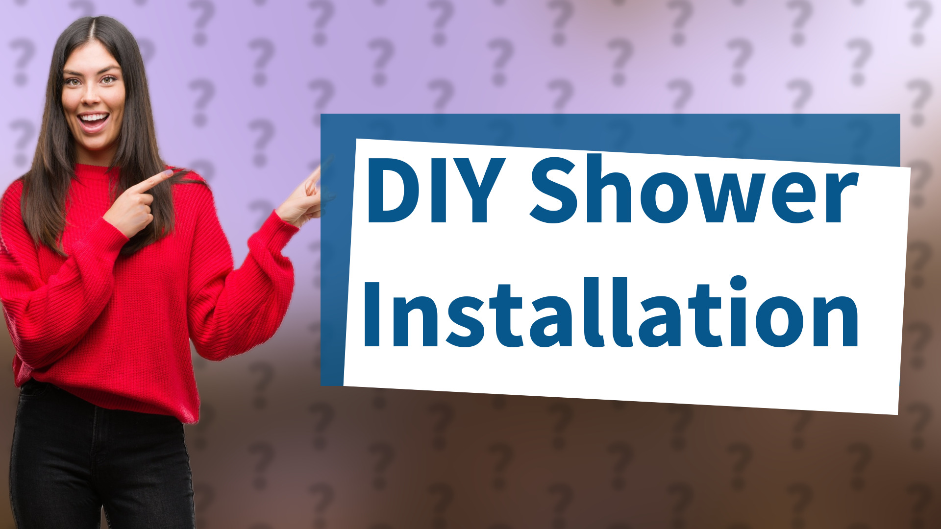 DIY Shower Installation
