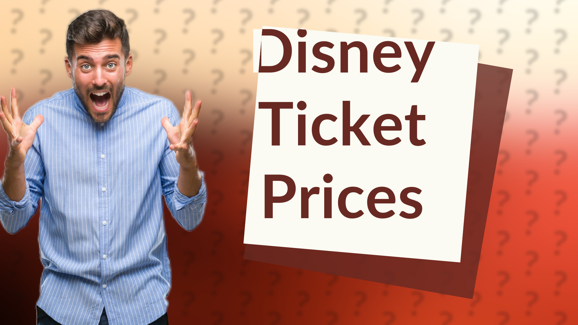 Disney Ticket Prices