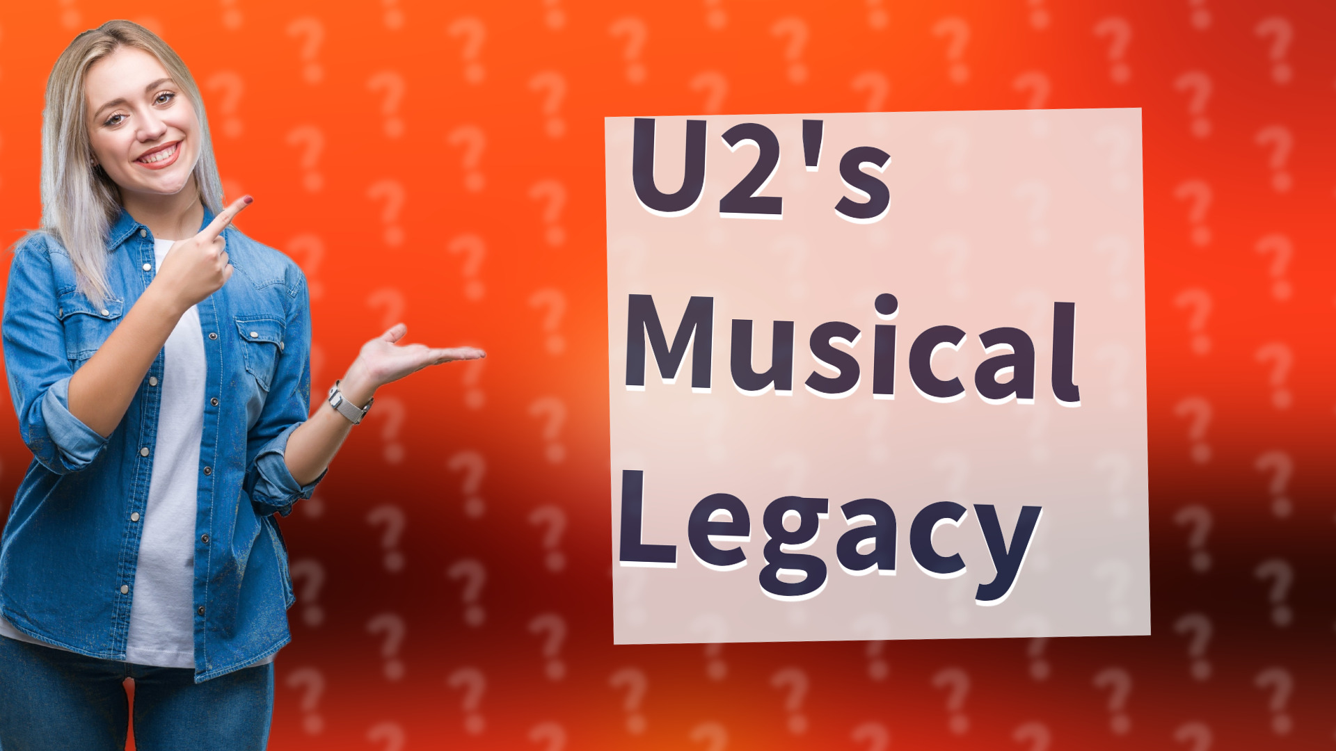 U2's Musical Legacy