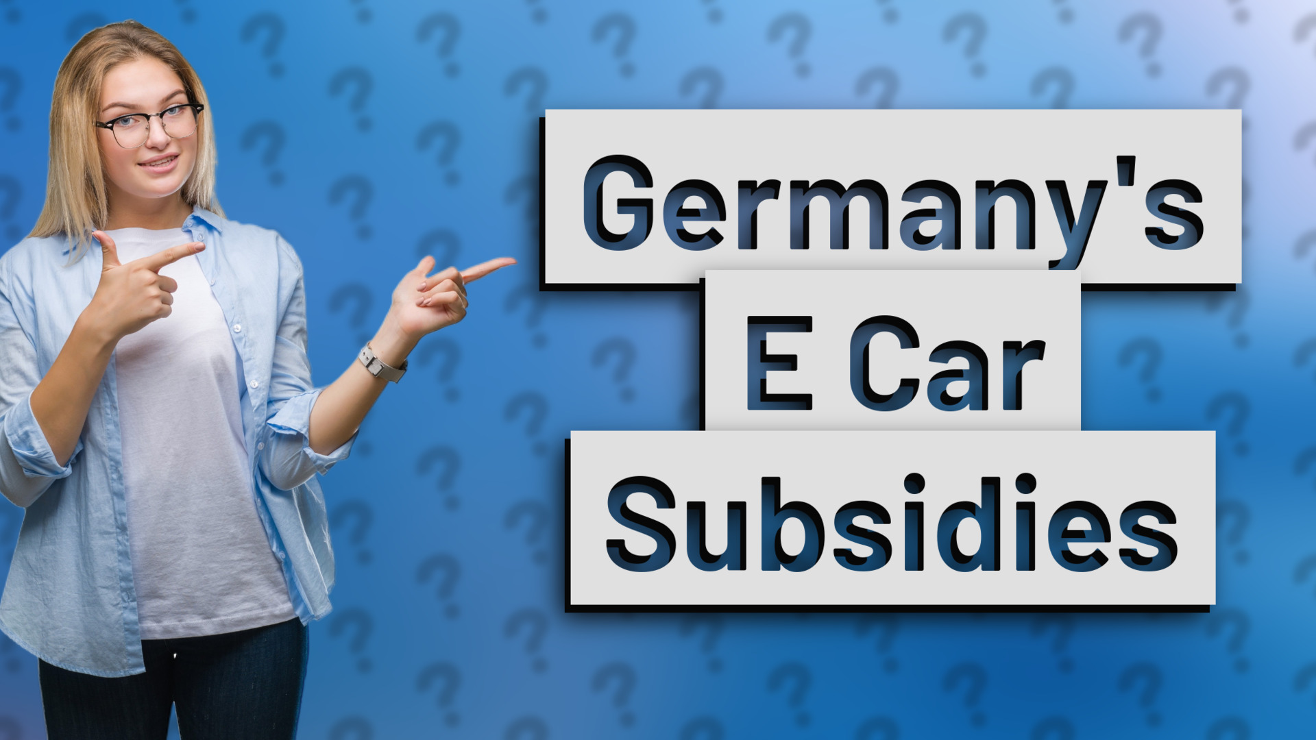 Germany's E Car Subsidies