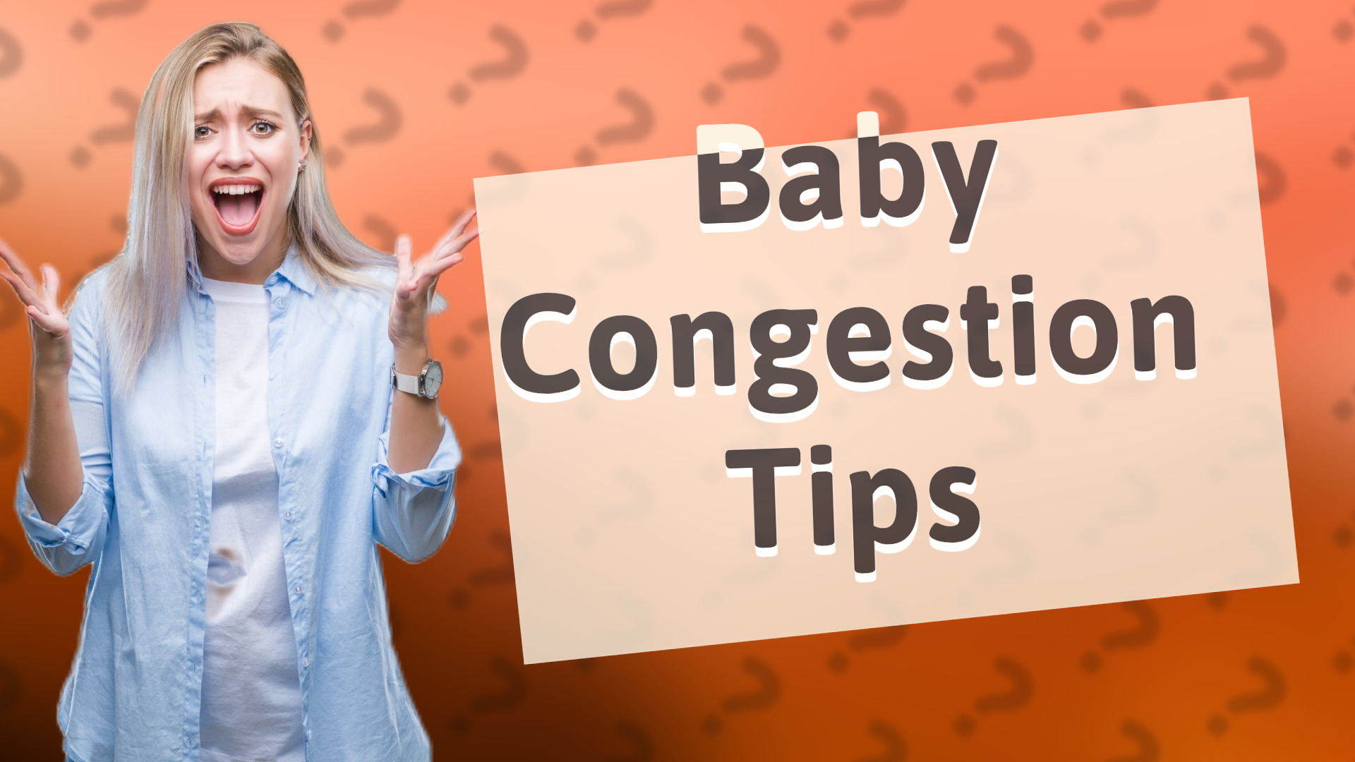 Baby Congestion Tips