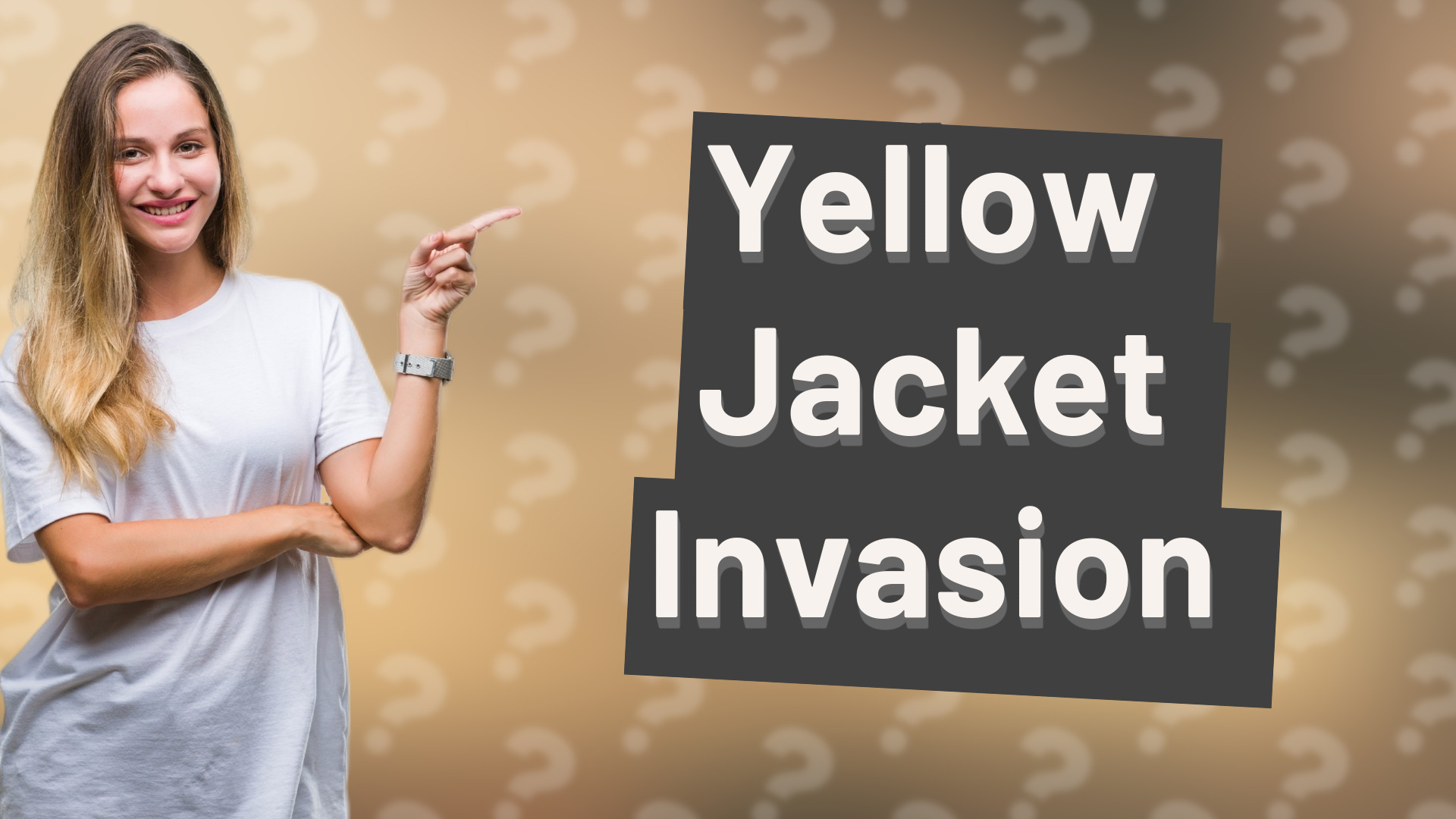 Yellow Jacket Invasion