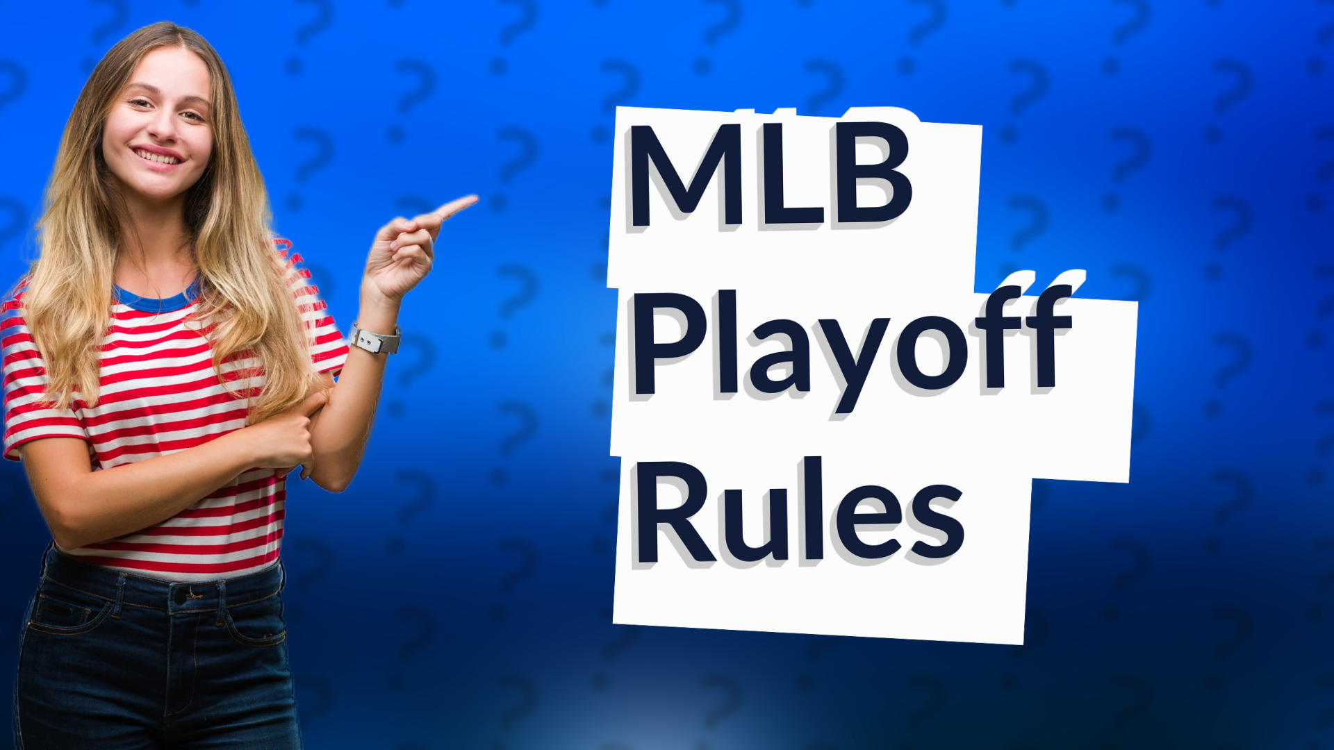 MLB Playoff Rules
