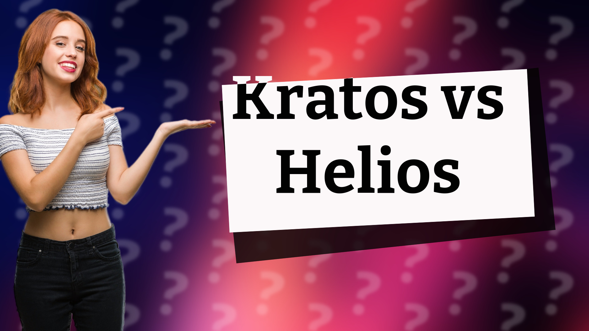 Kratos vs Helios