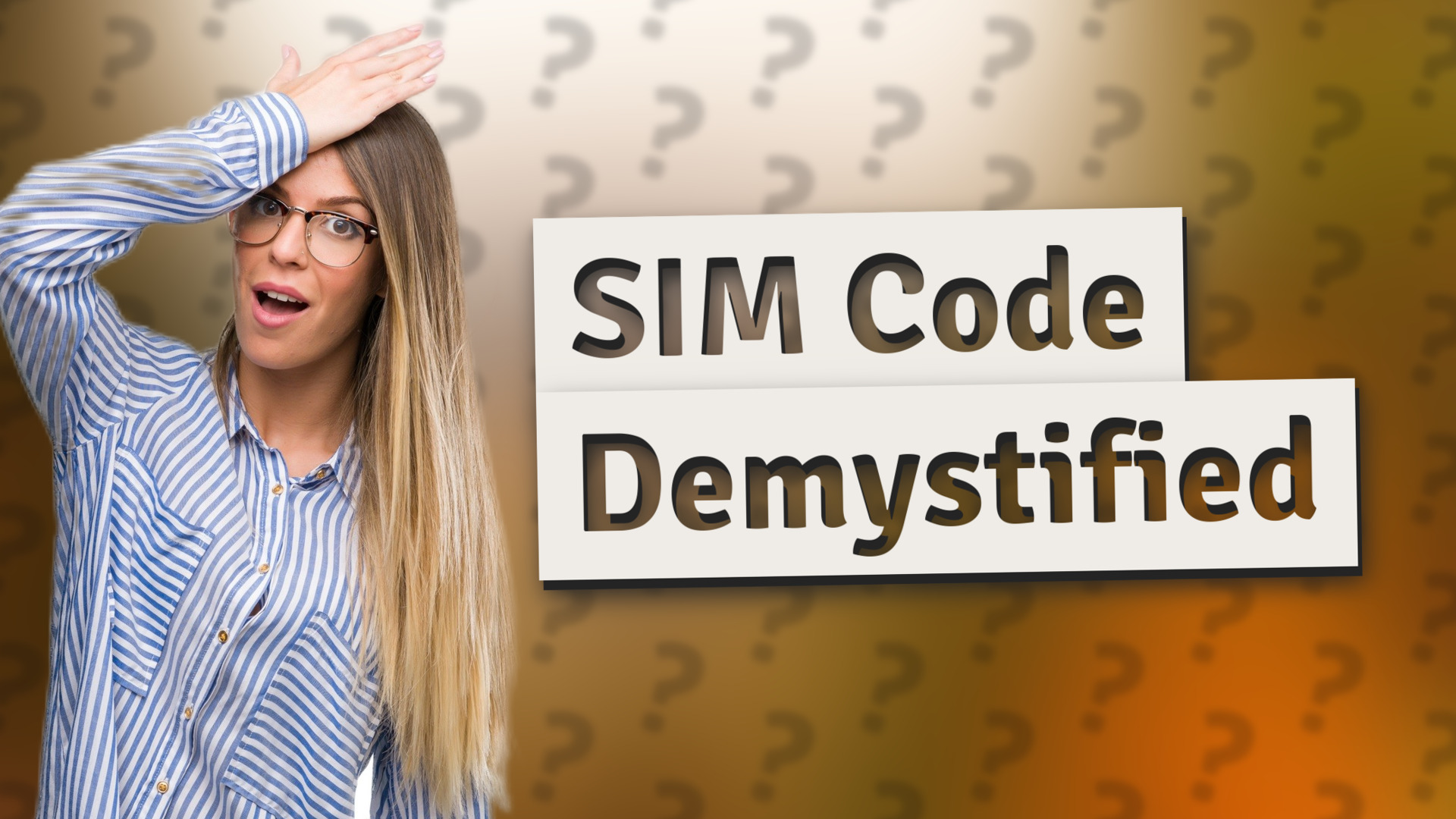SIM Code Demystified