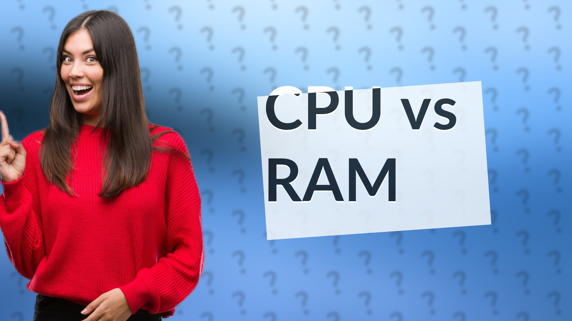 CPU vs RAM