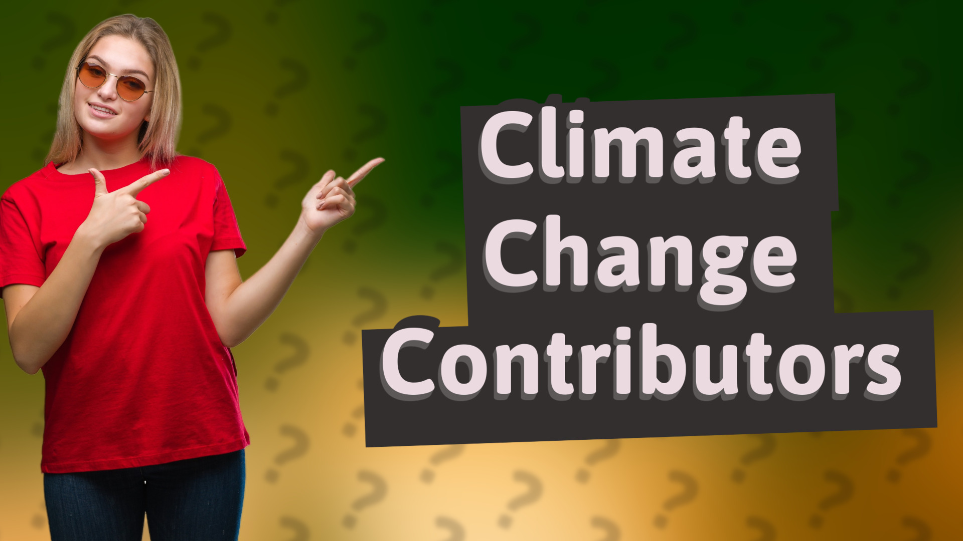 Climate Change Contributors