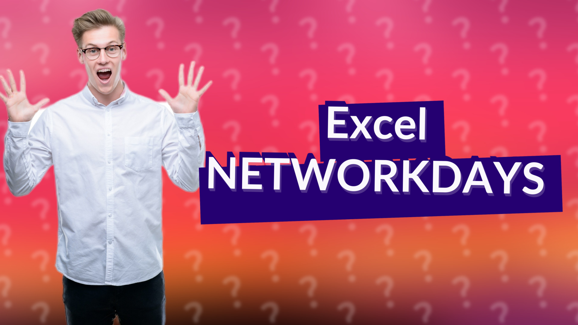 Excel NETWORKDAYS
