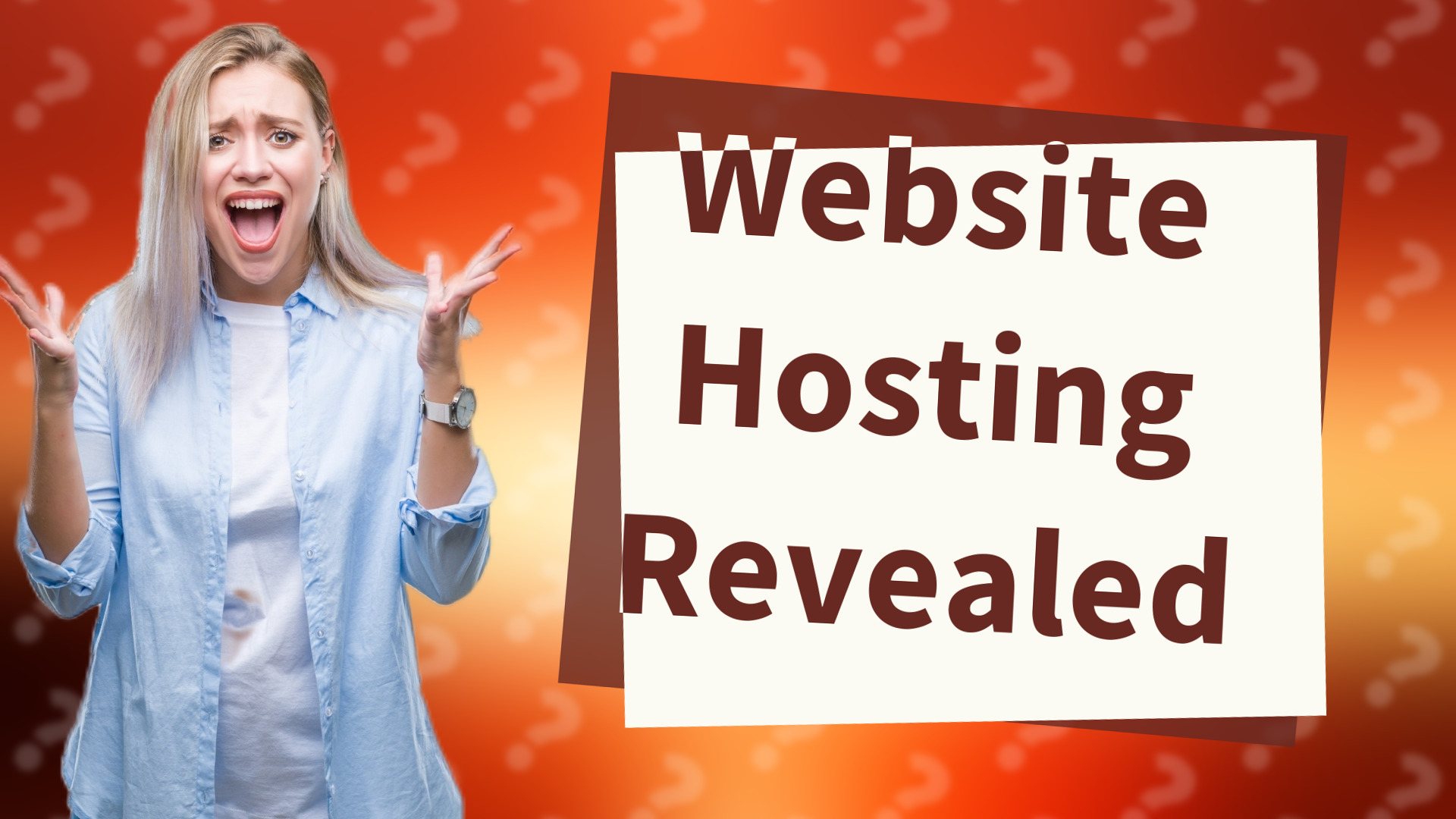 Website Hosting Revealed